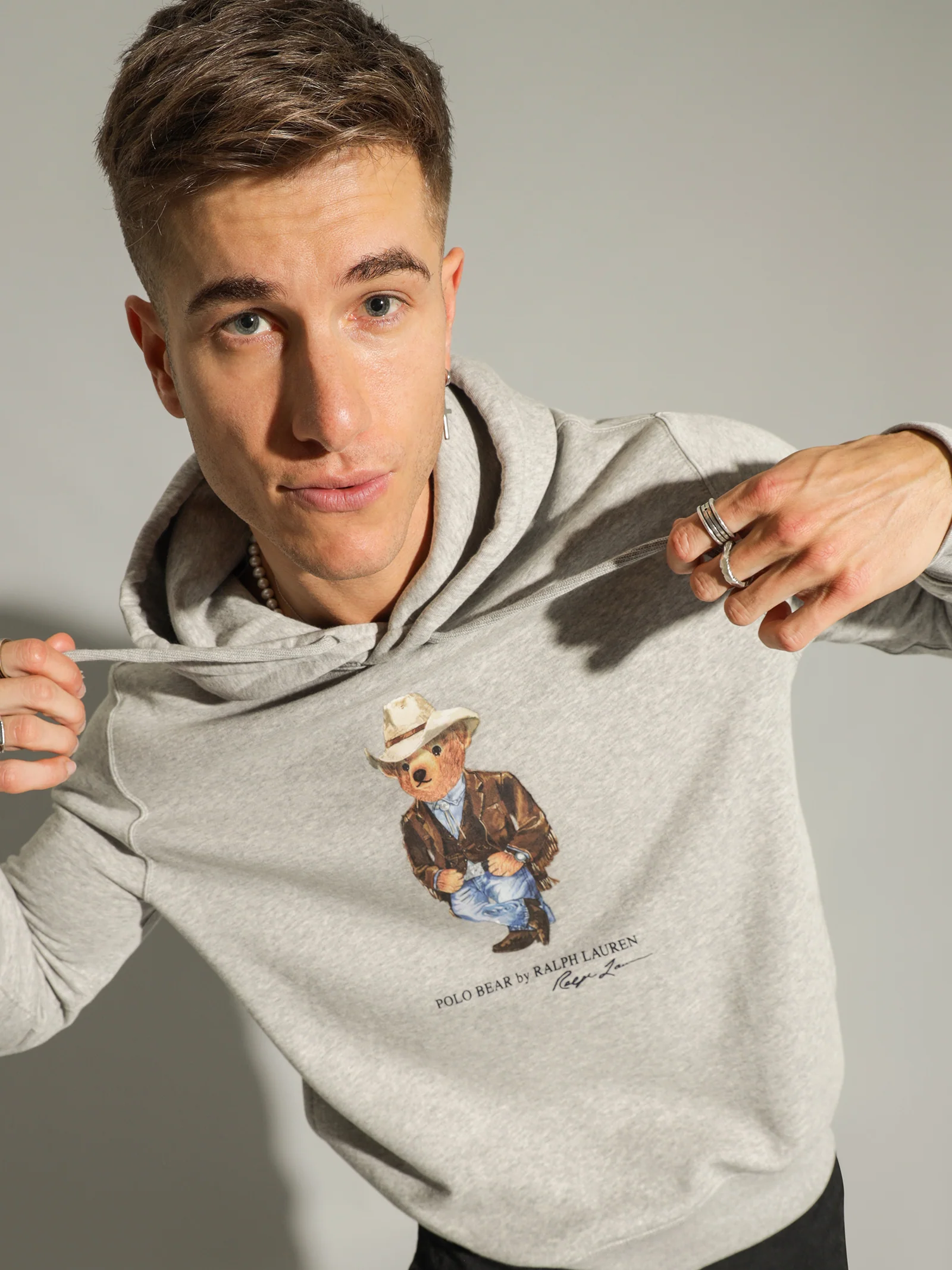 Cowboy Bear Hoodie - Image 2