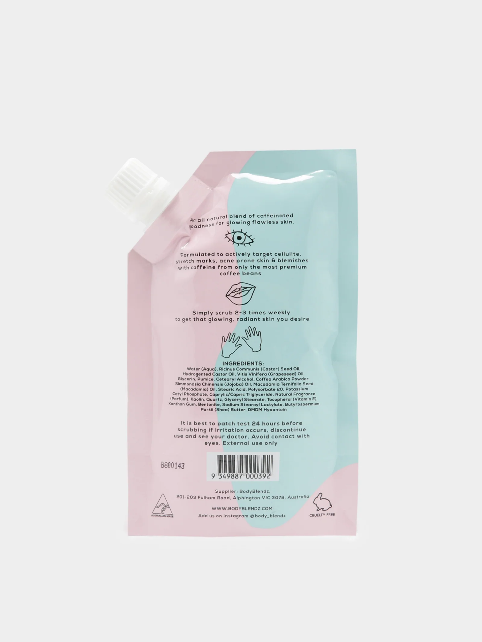 Cream Coffee Scrub - Image 2