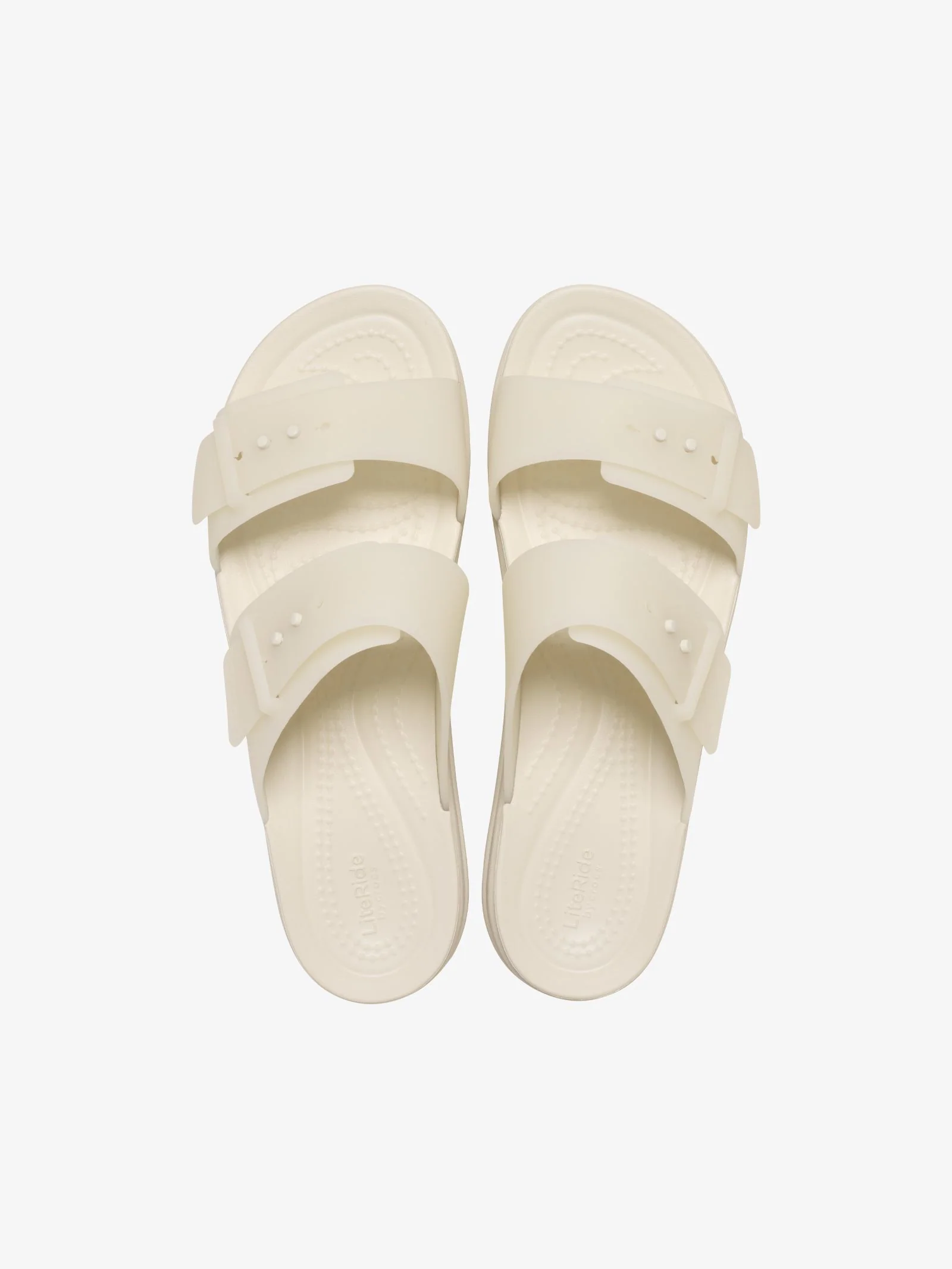 Brooklyn Buckle Frosted Low Wedge - Image 5