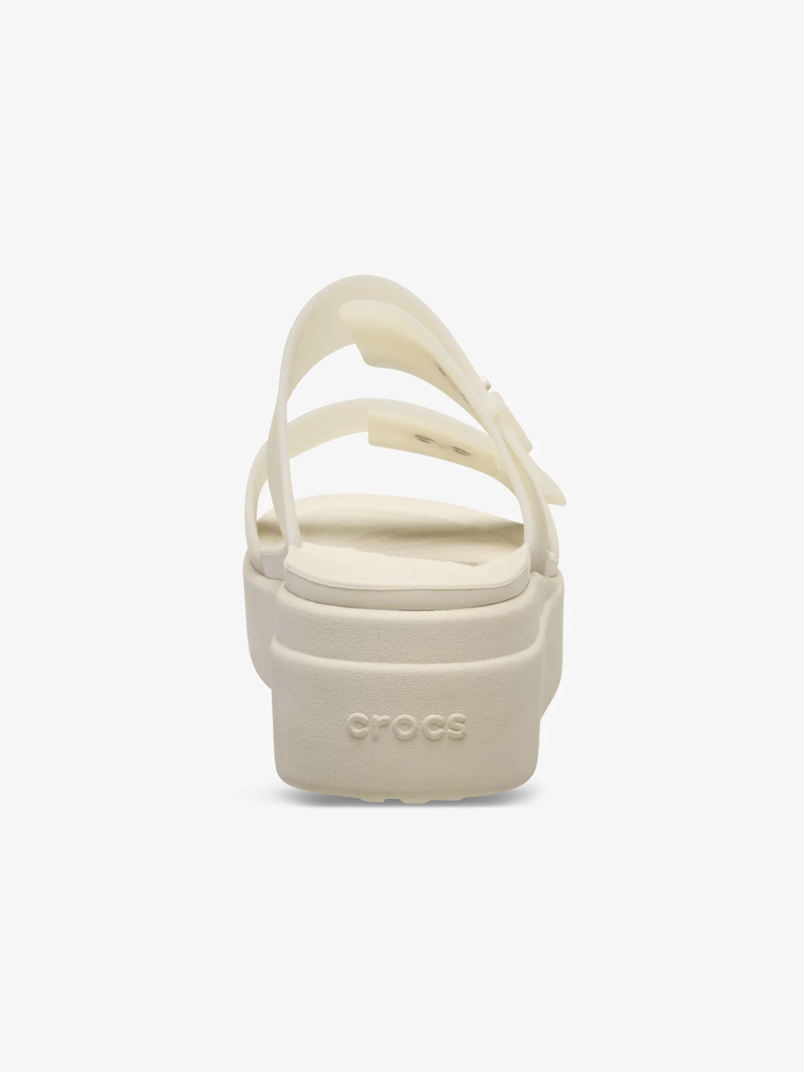 Brooklyn Buckle Frosted Low Wedge - Image 6