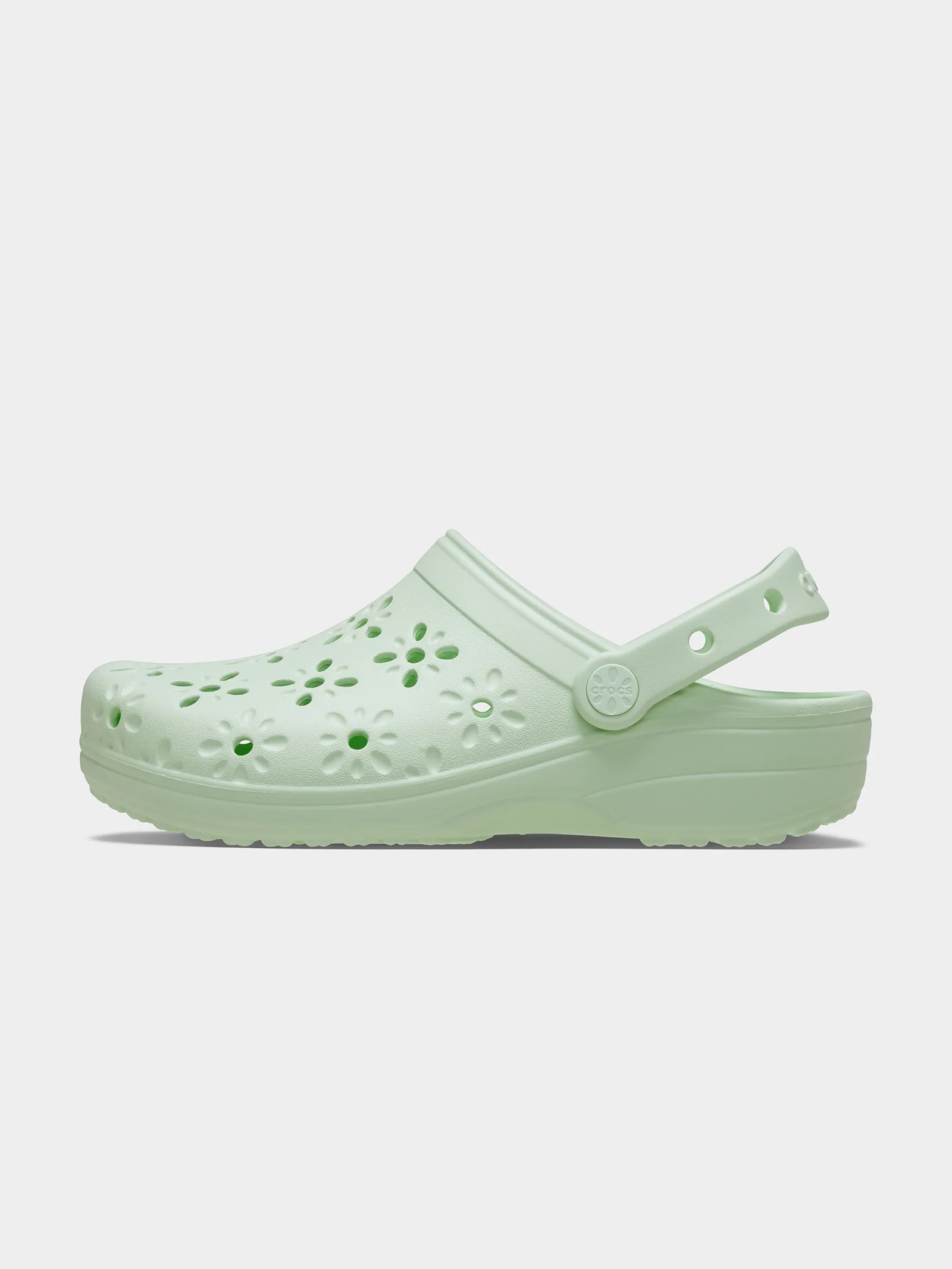 Classic Floral Cut Out Clog - Image 2
