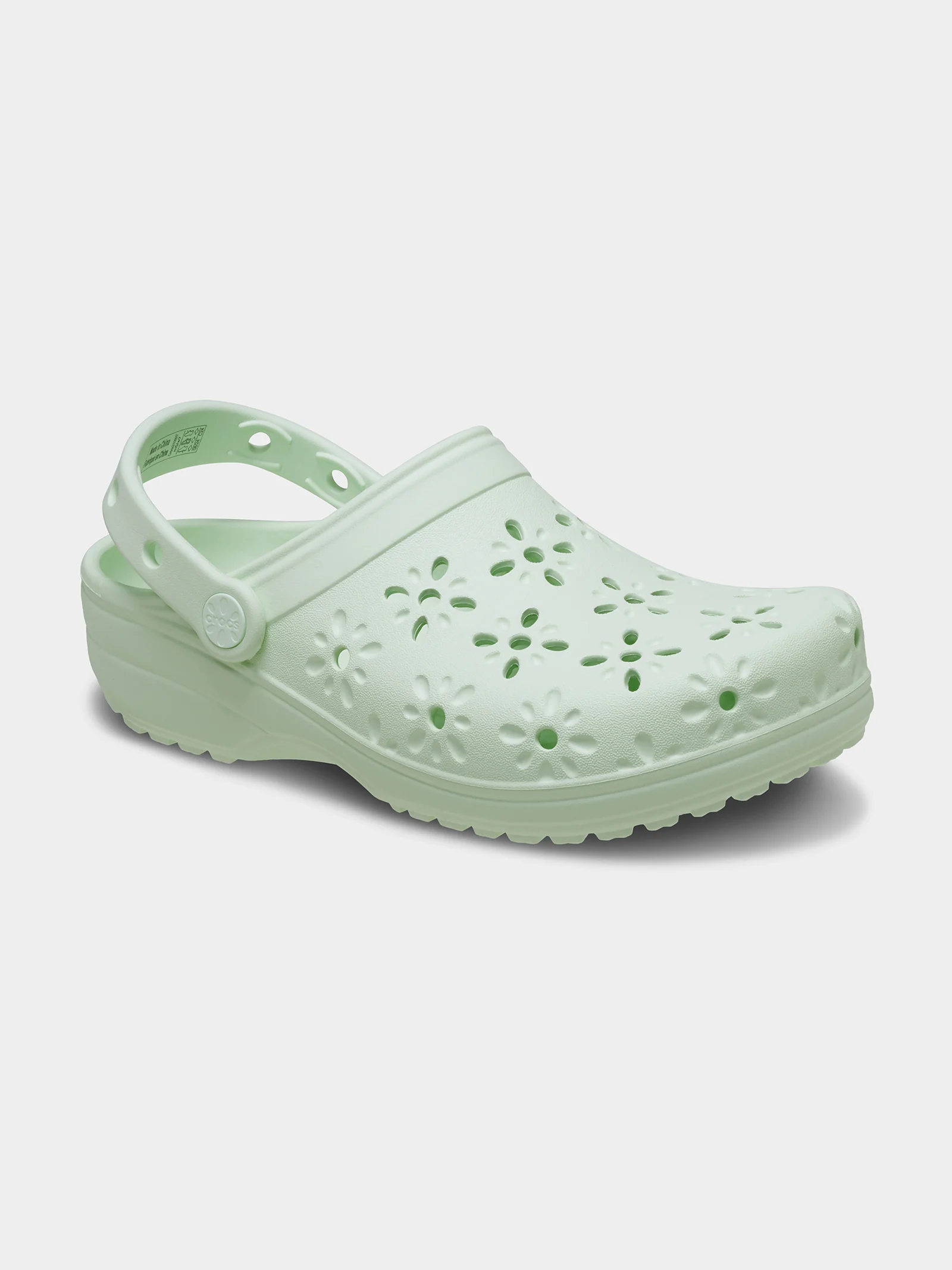 Classic Floral Cut Out Clog - Image 3