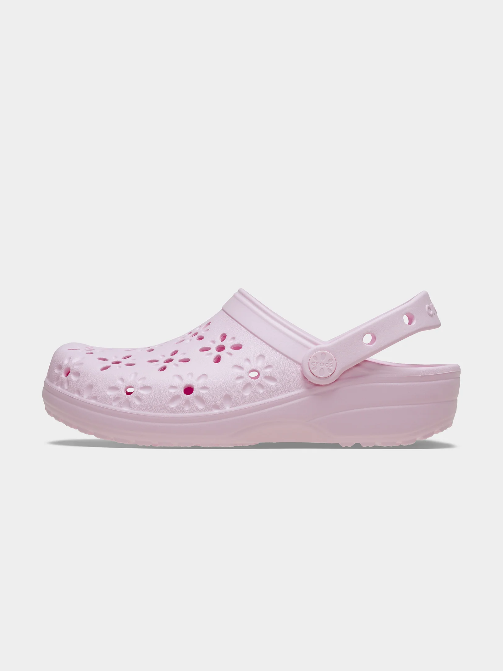 Classic Floral Cut-Out Clog - Image 2