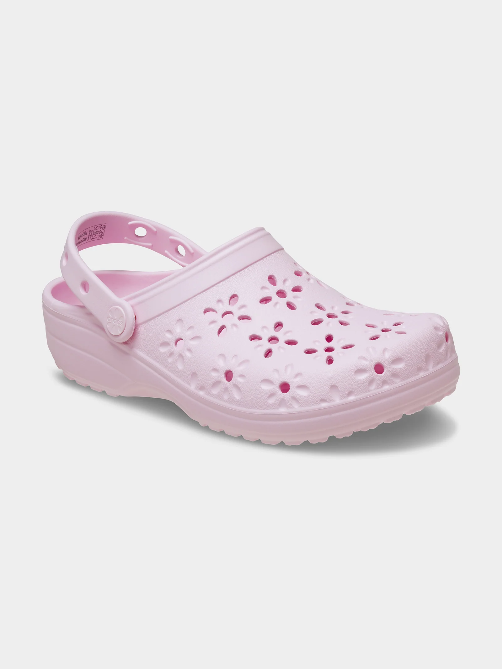 Classic Floral Cut-Out Clog - Image 4
