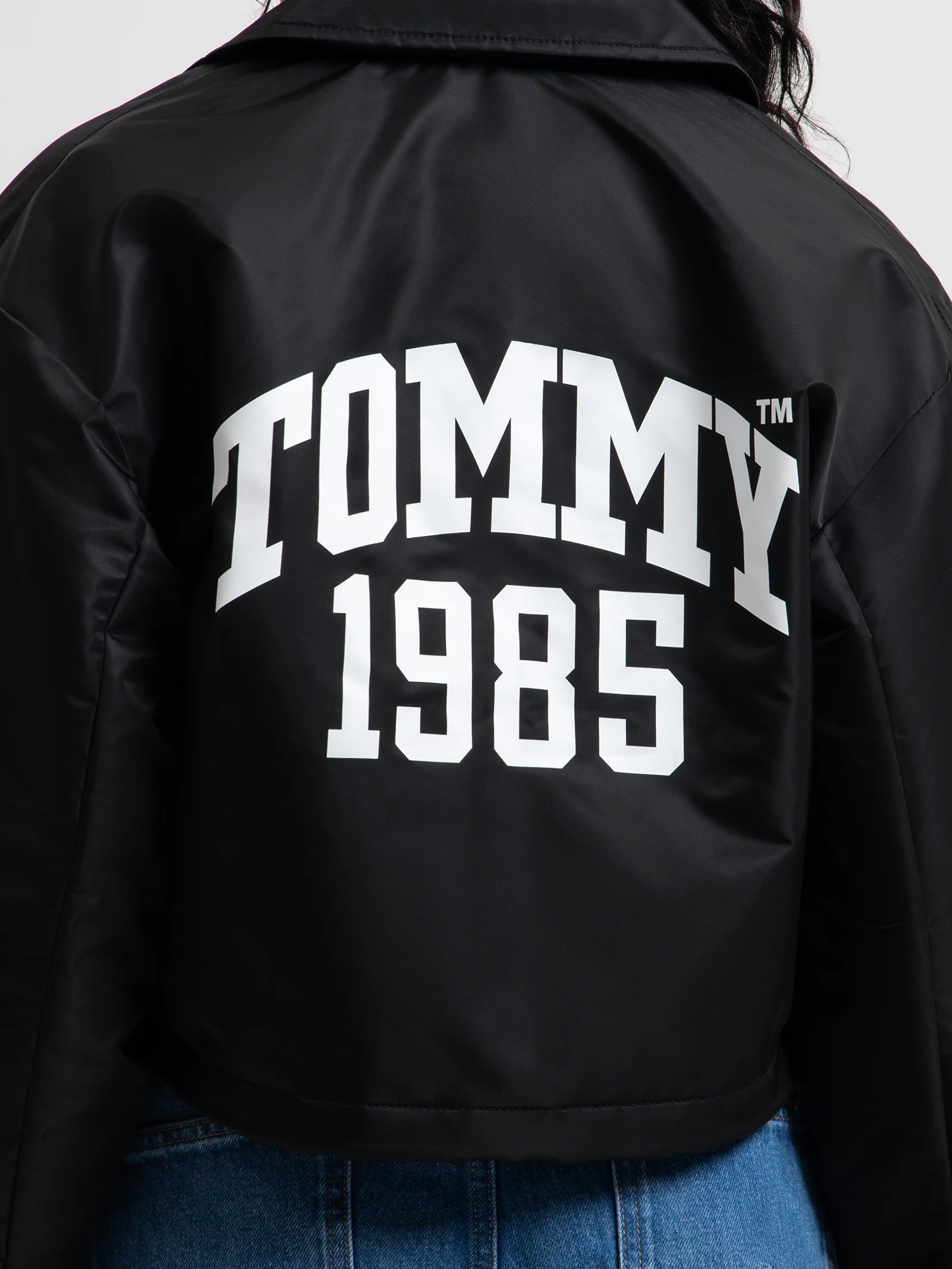 Cropped Coach Jacket - Image 3