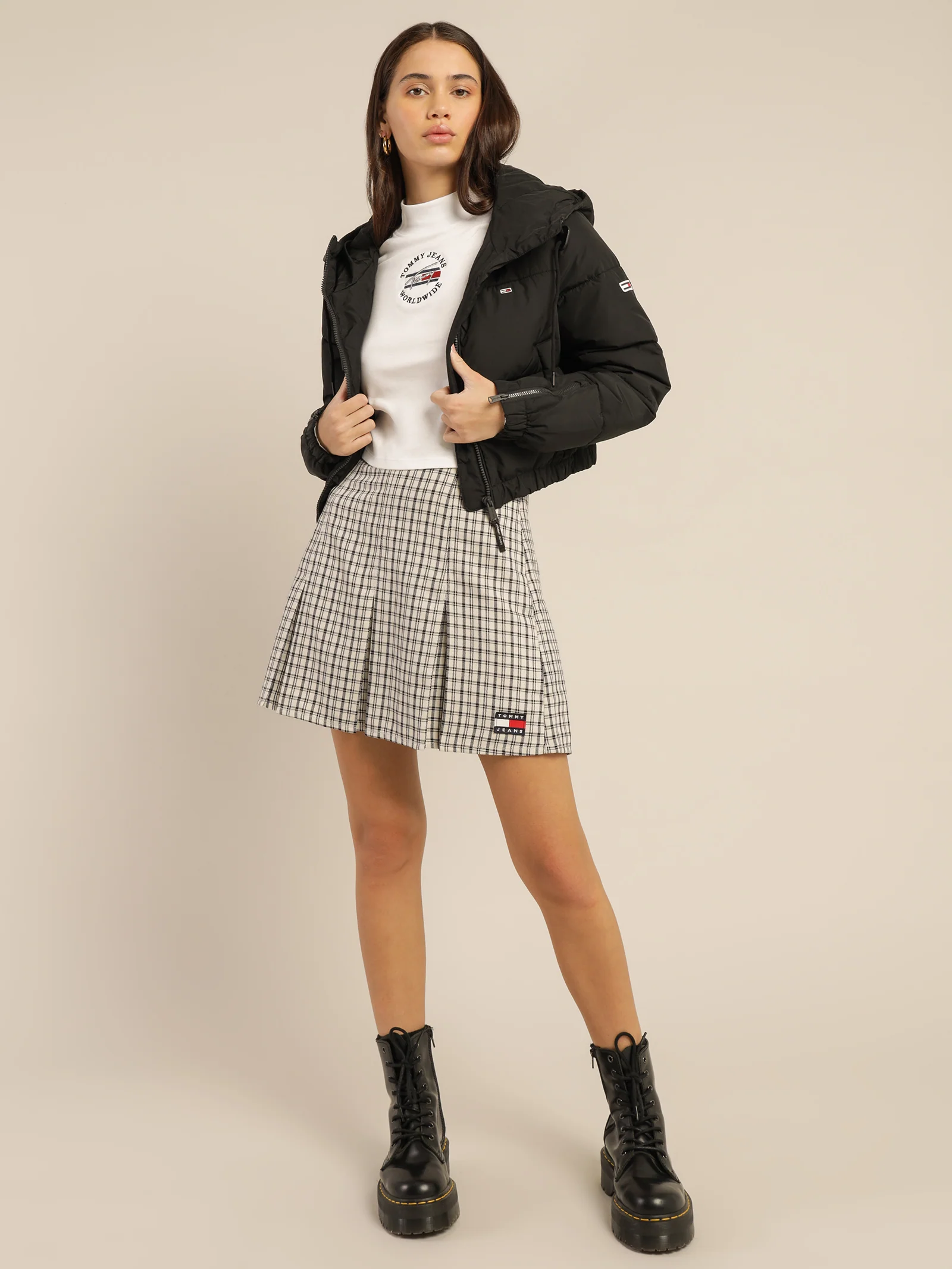 Cropped Down Puffer Jacket - Image 5