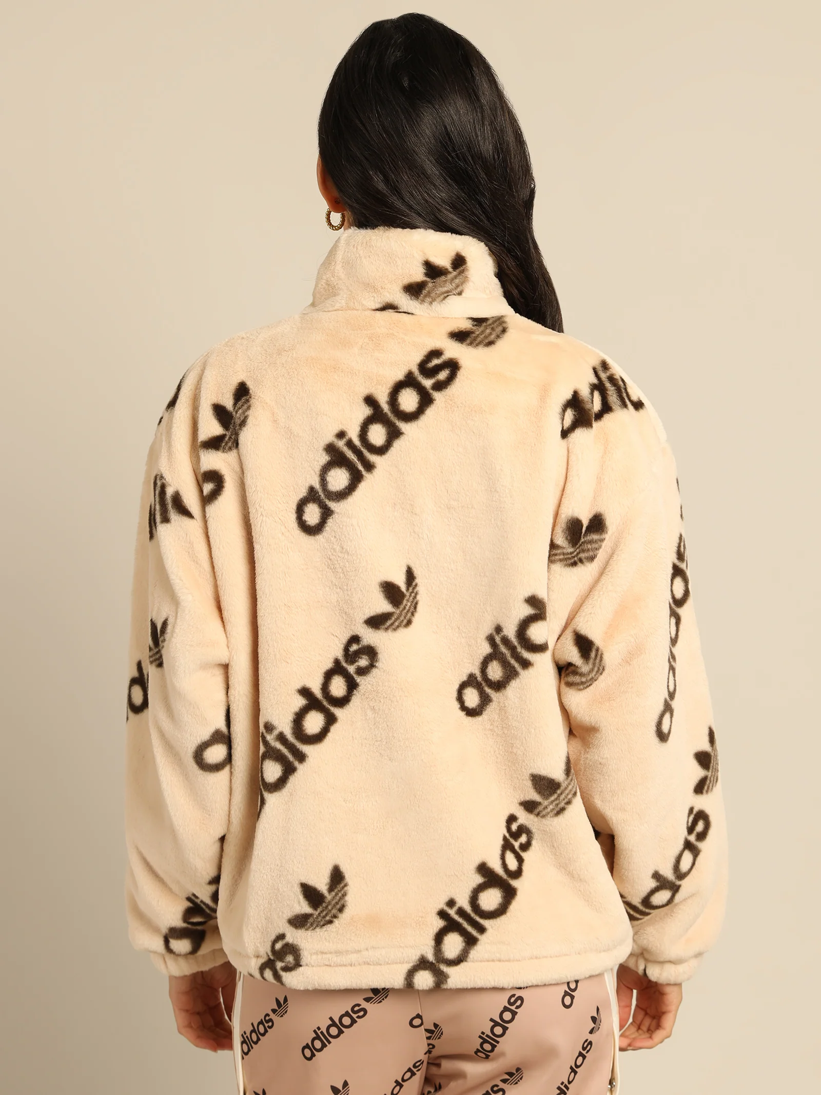 Cropped Fur Jacket - Image 6