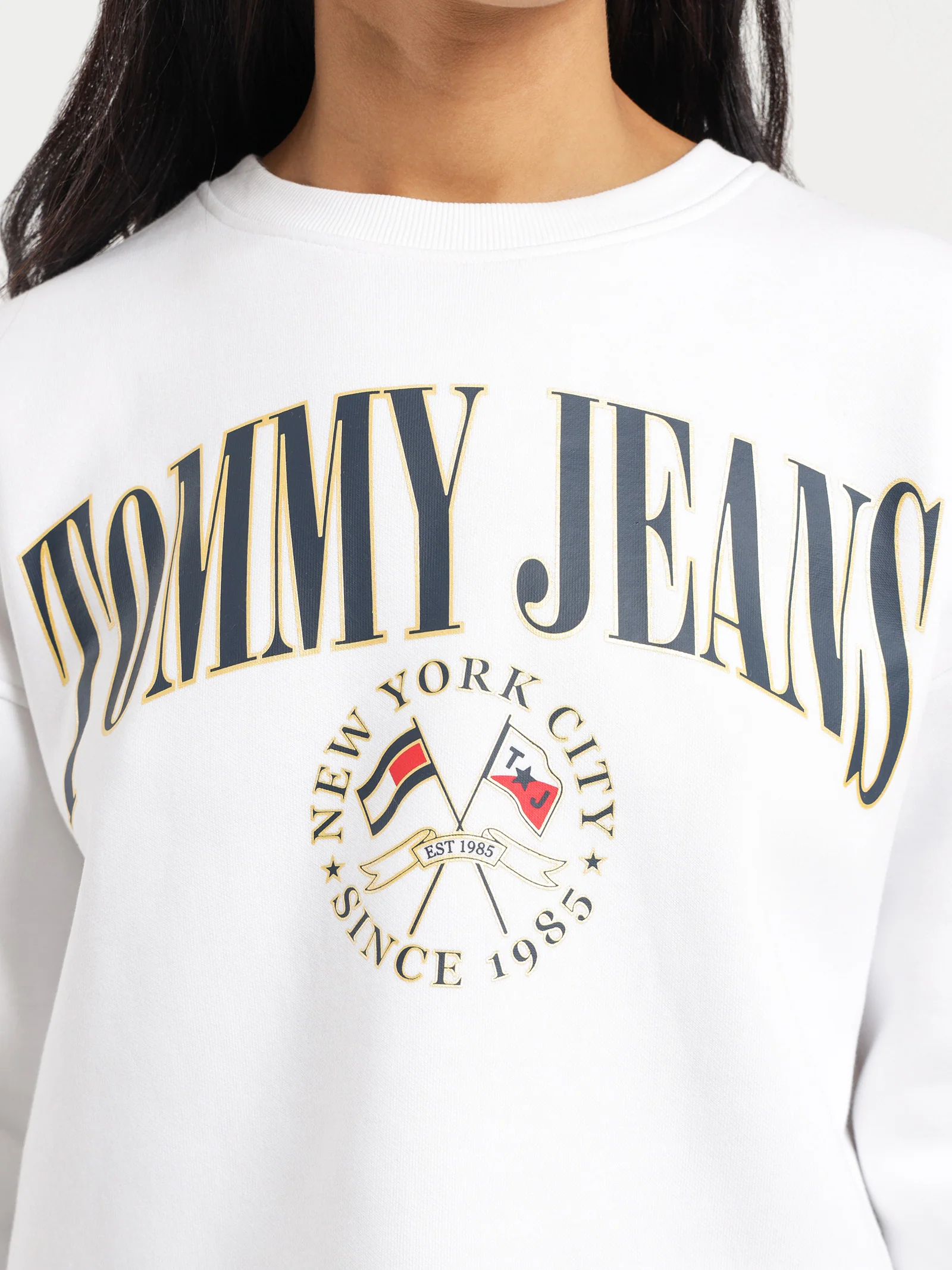 Cropped Relaxed Fit Sweater - Image 5