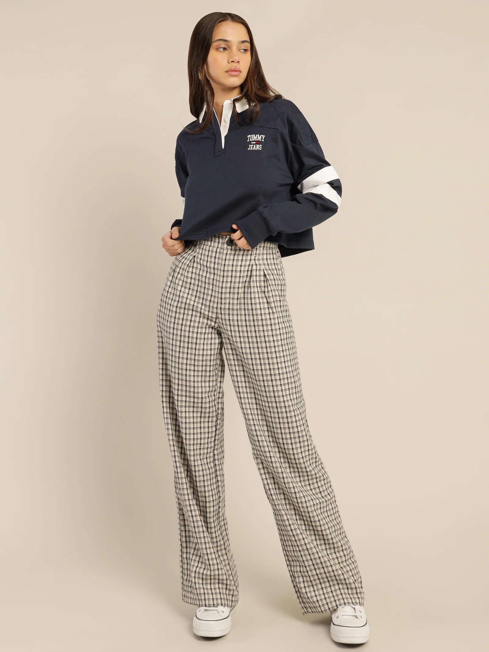 Cropped Rugby Polo Jersey - Image 3