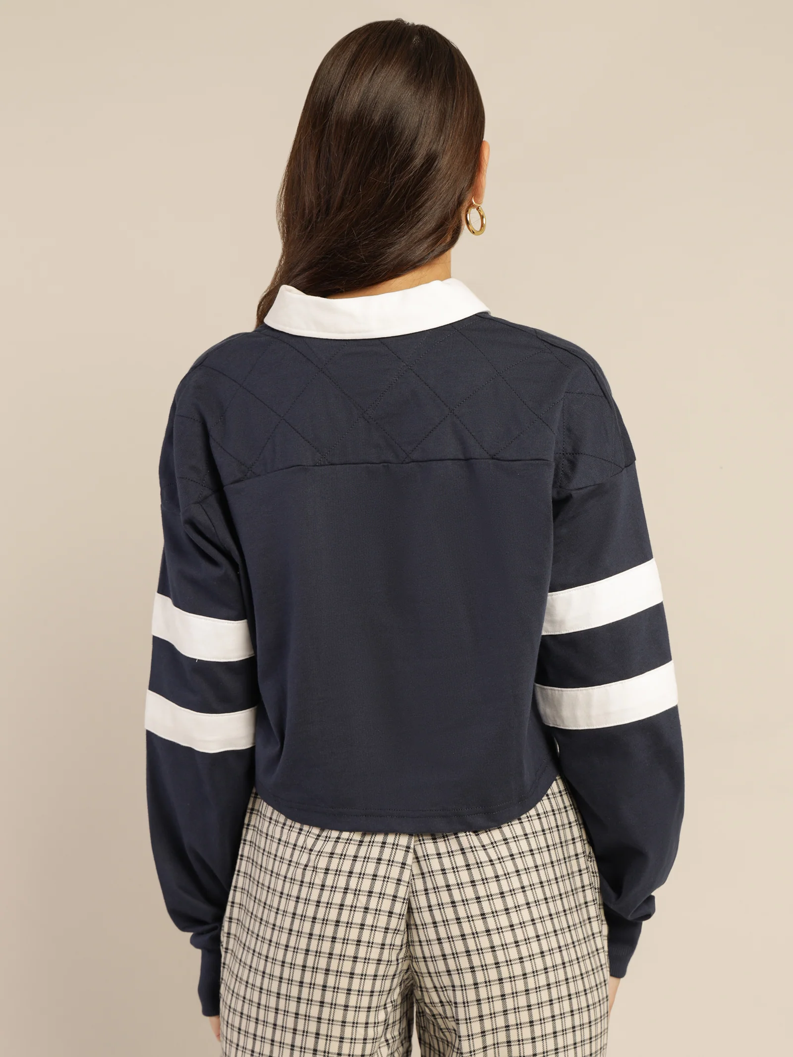Cropped Rugby Polo Jersey - Image 6
