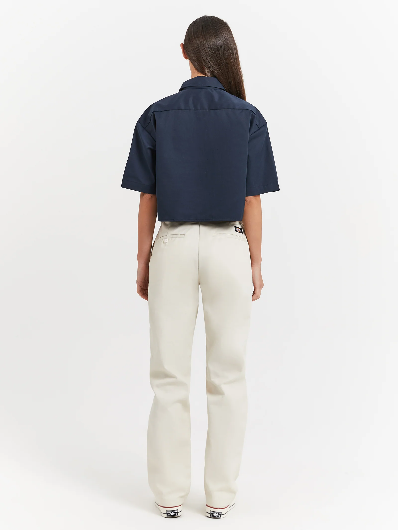 Cropped Work Shirt - Image 5