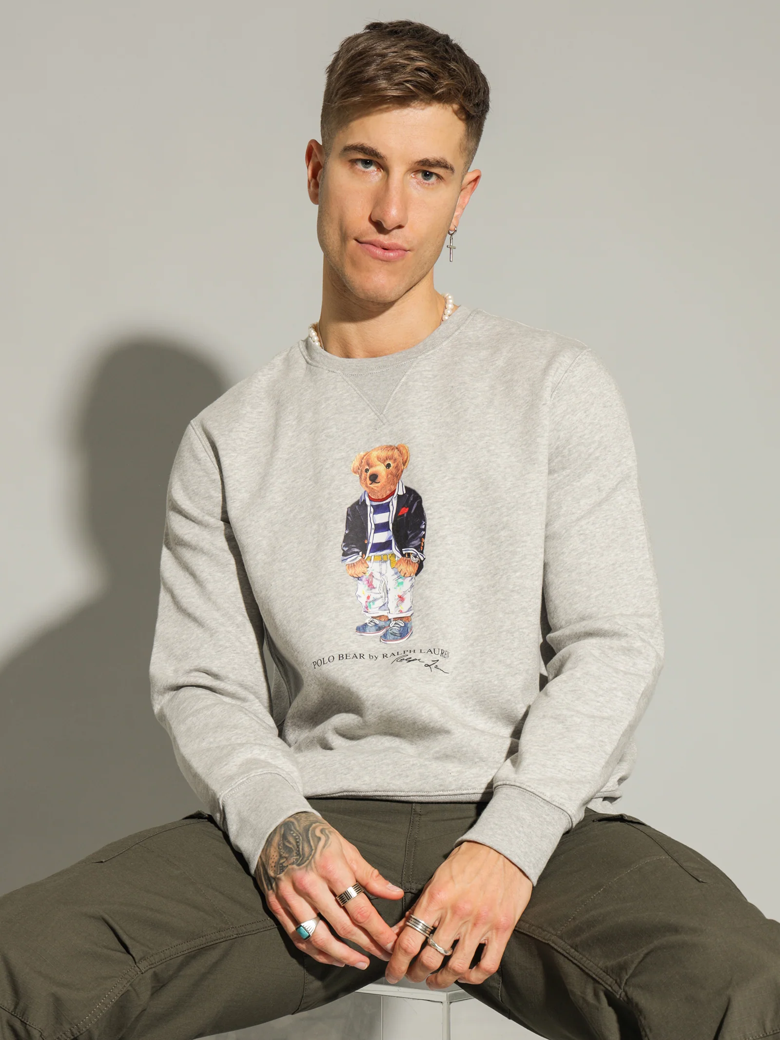 Cruise Bear Crew Sweater - Image 2