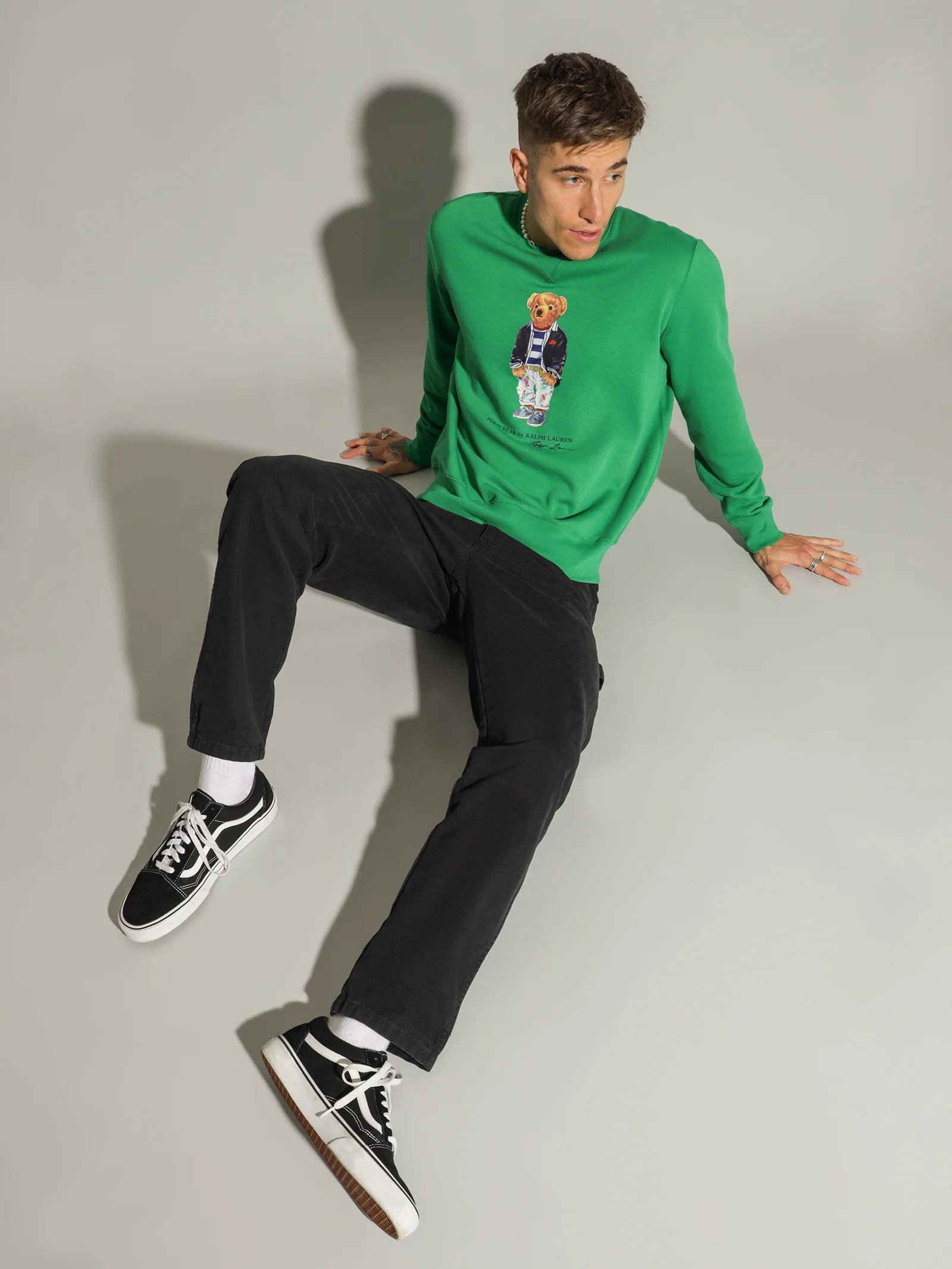 Cruise Bear Crew Sweater - Image 2