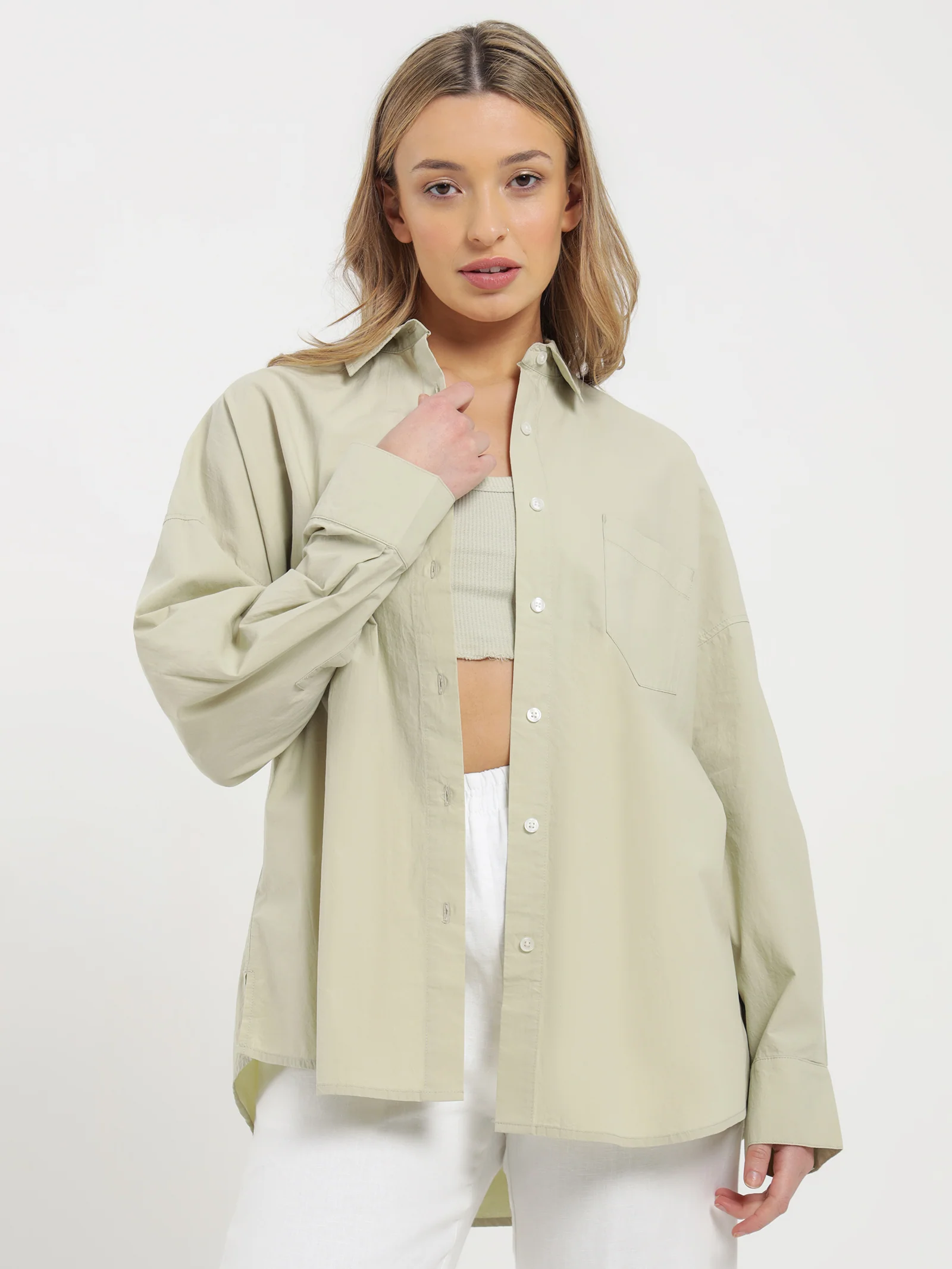 Cruz Poplin Shirt - Image 5
