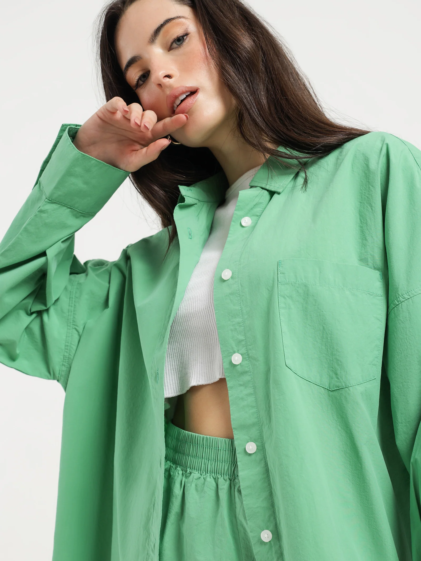Cruz Poplin Shirt - Image 5