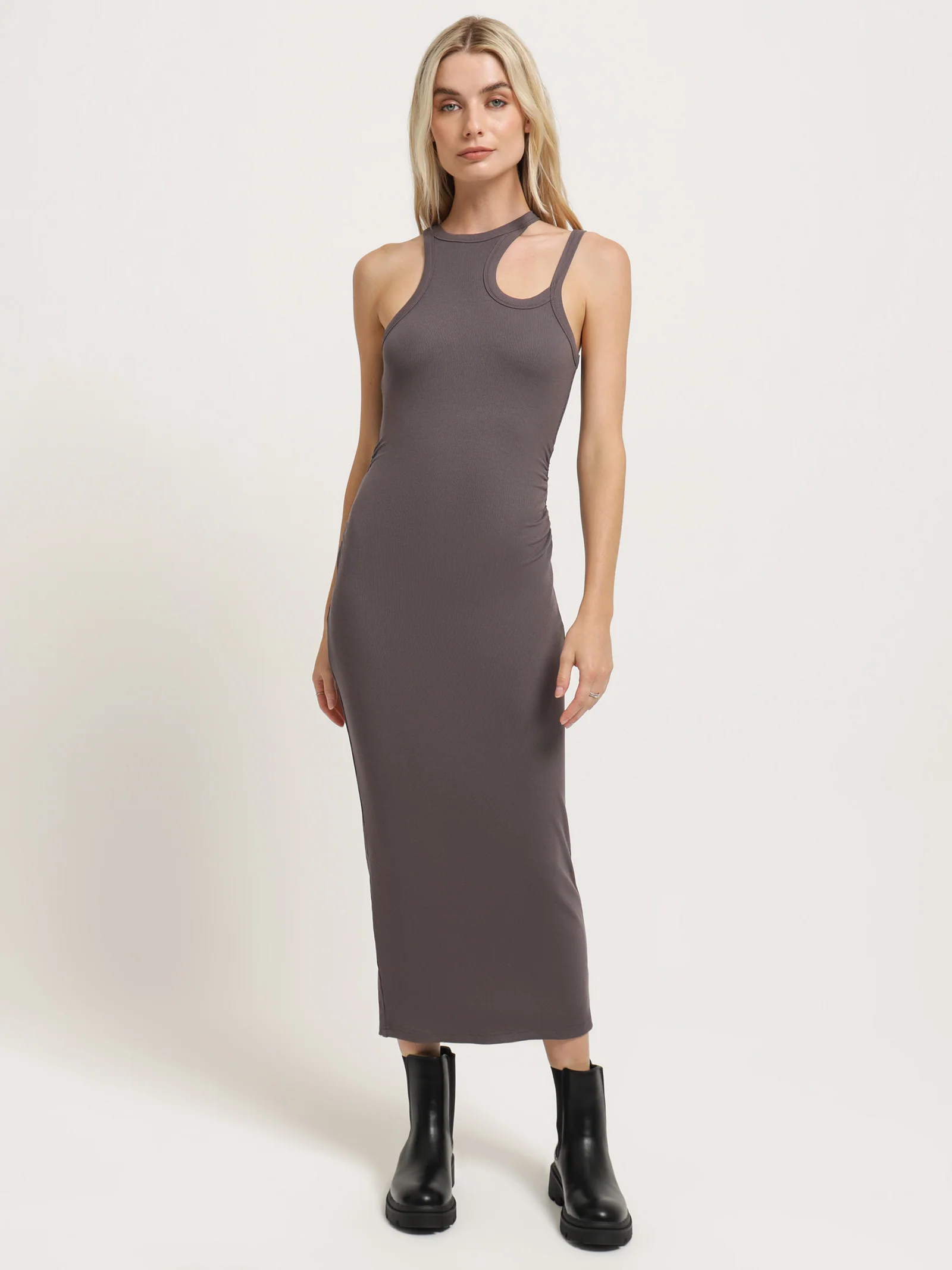 Cruz Rib Dress - Image 3