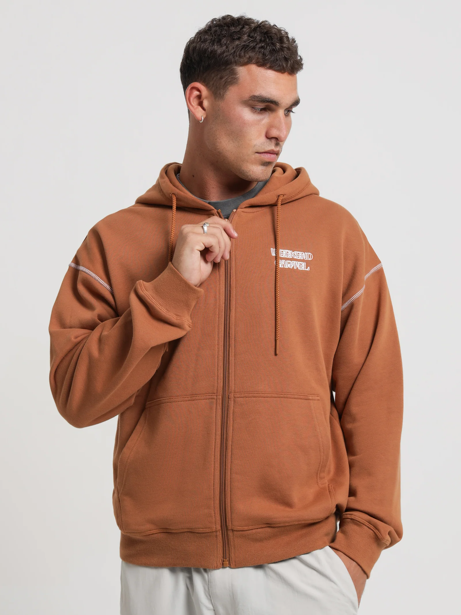 Culprit Zip Hooded Sweater - Image 4