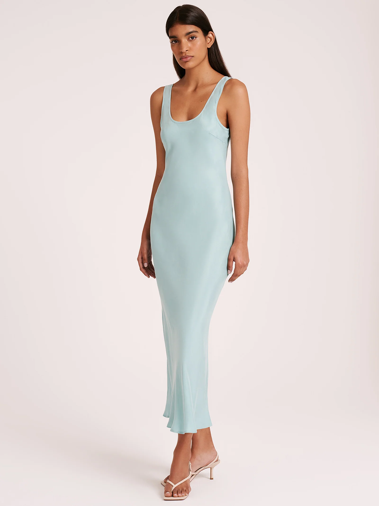 Cupro Slip Dress - Image 2