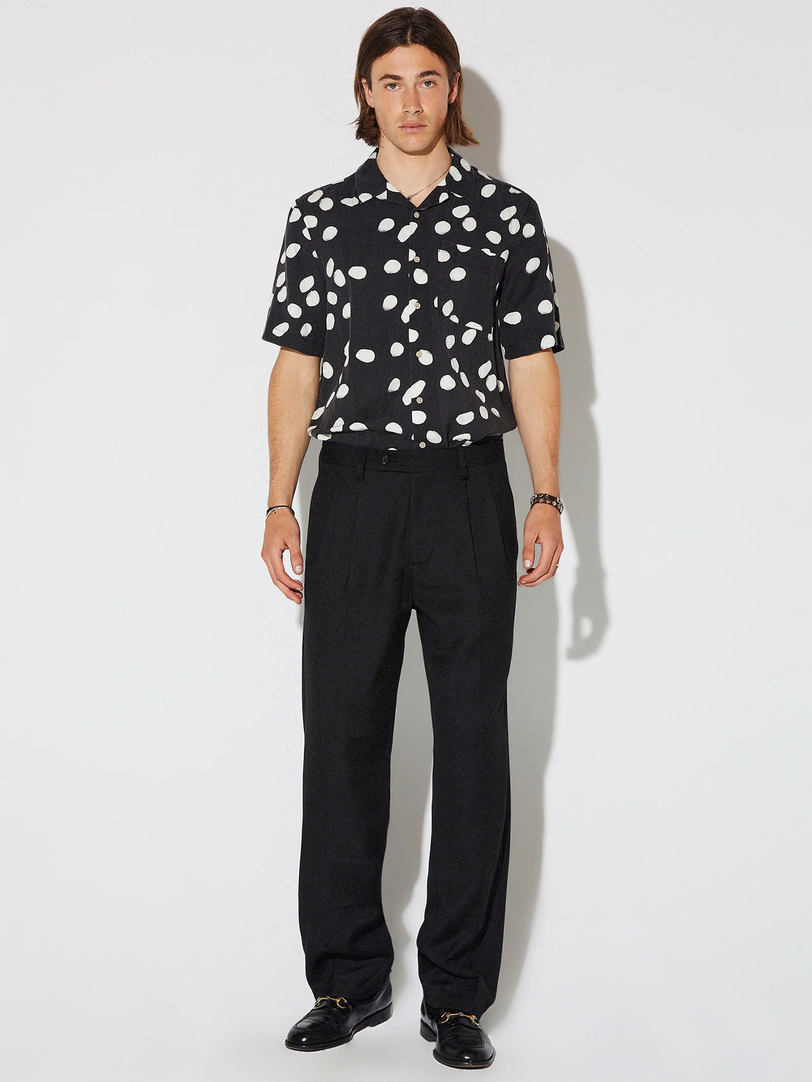 Curtis Short Sleeve Dot Shirt - Image 2