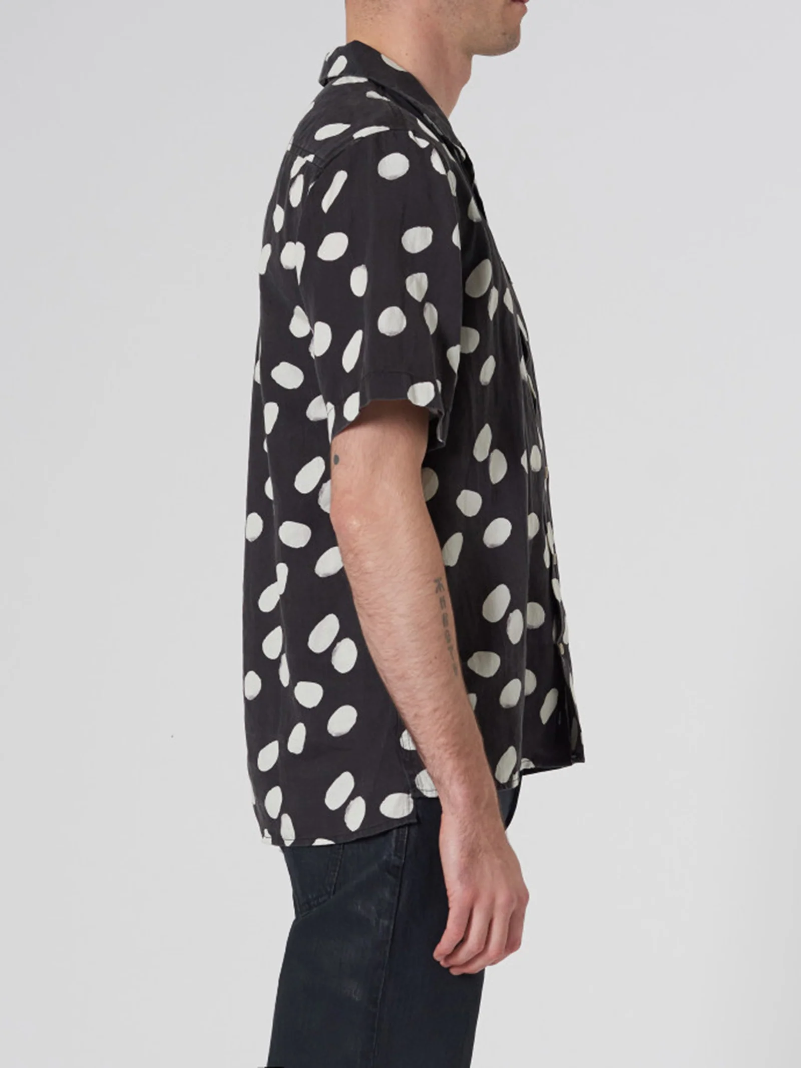 Curtis Short Sleeve Dot Shirt - Image 5