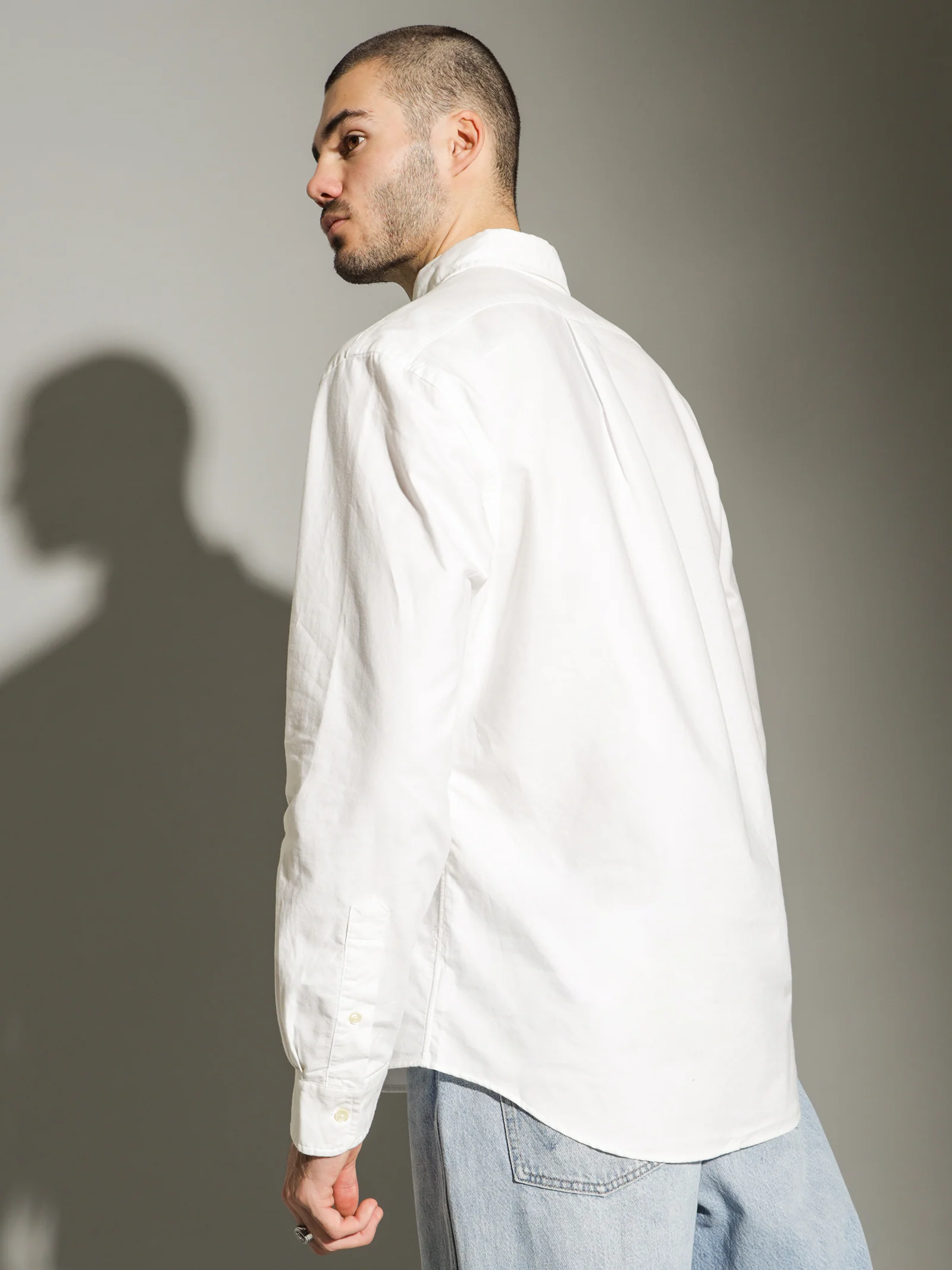 Custom-Fit Polo Bear Oxford Shirt - Image 5