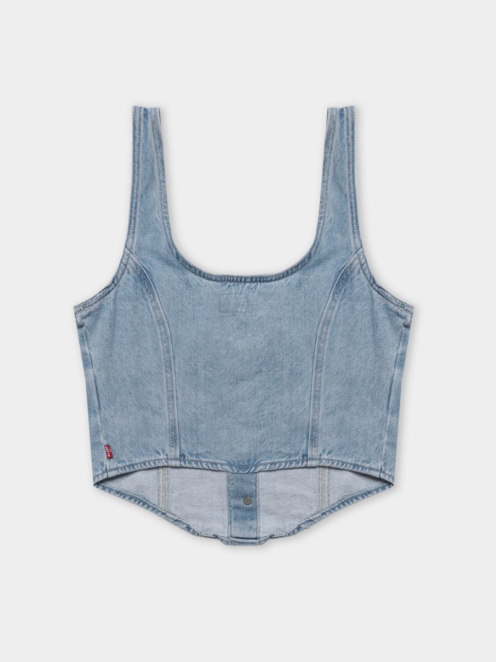 Dani Denim Corset Top - Image 8