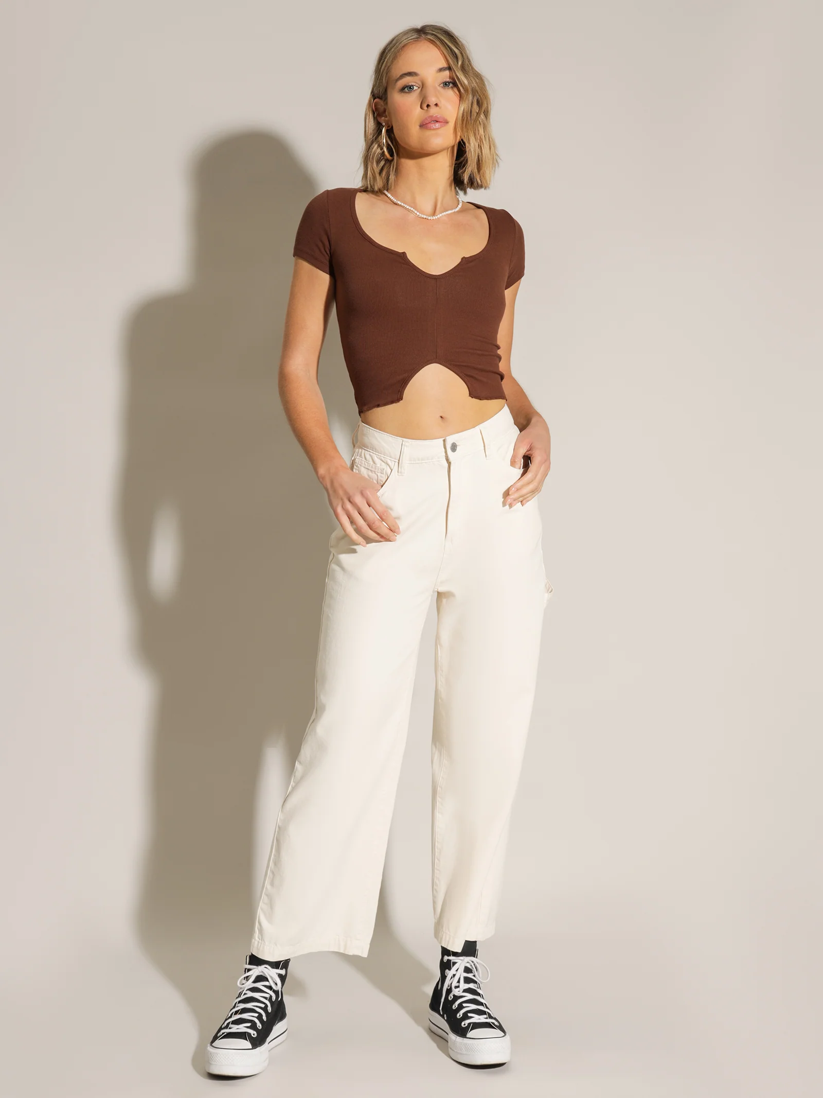 Danica Double Notch T-Shirt - Image 3