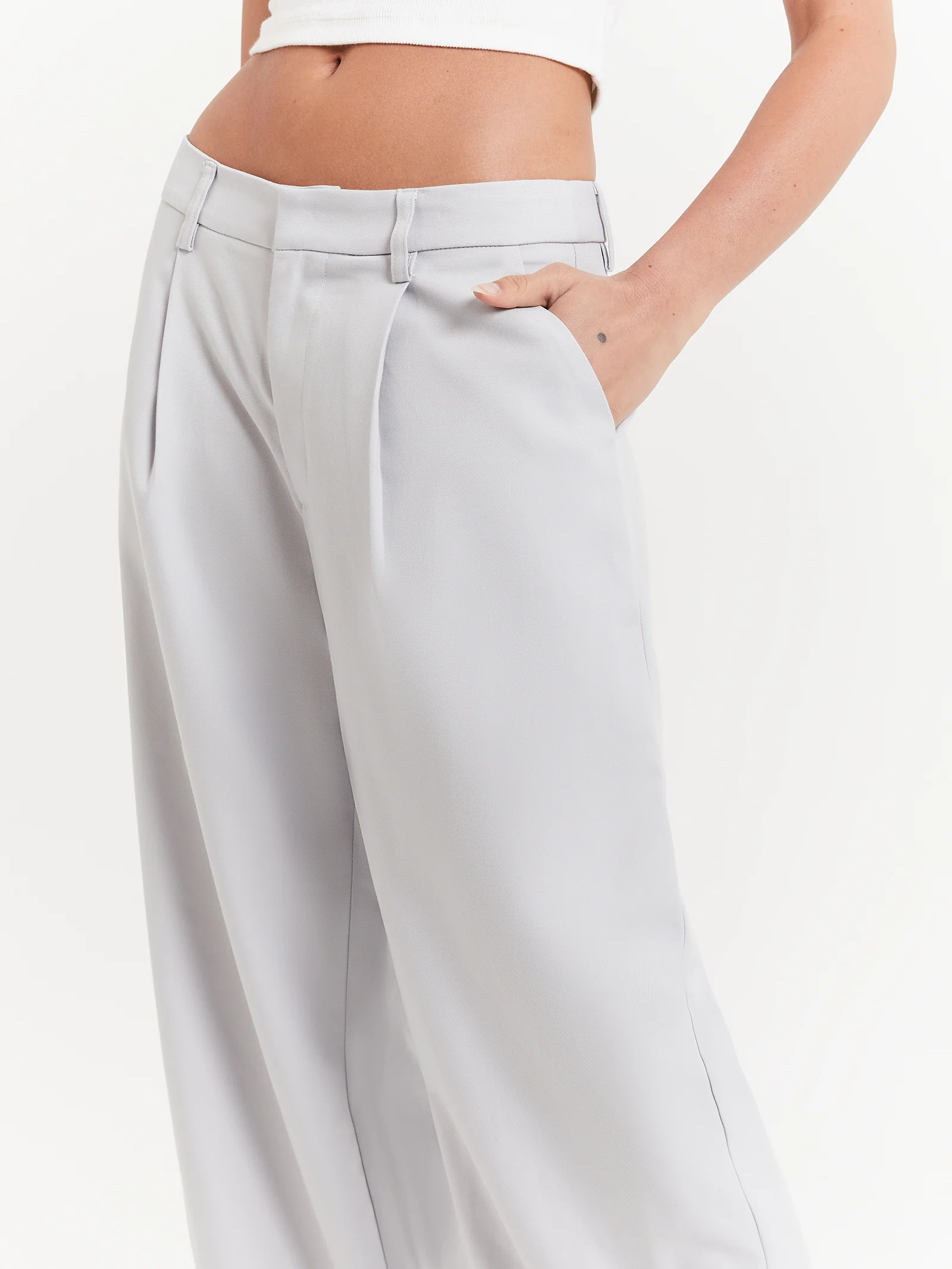 Daniela Low Rise Wide Leg Pants - Image 3
