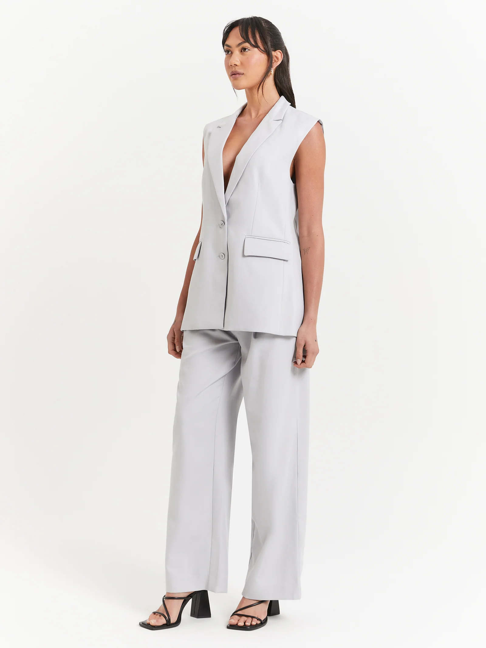 Daniela Low Rise Wide Leg Pants - Image 4