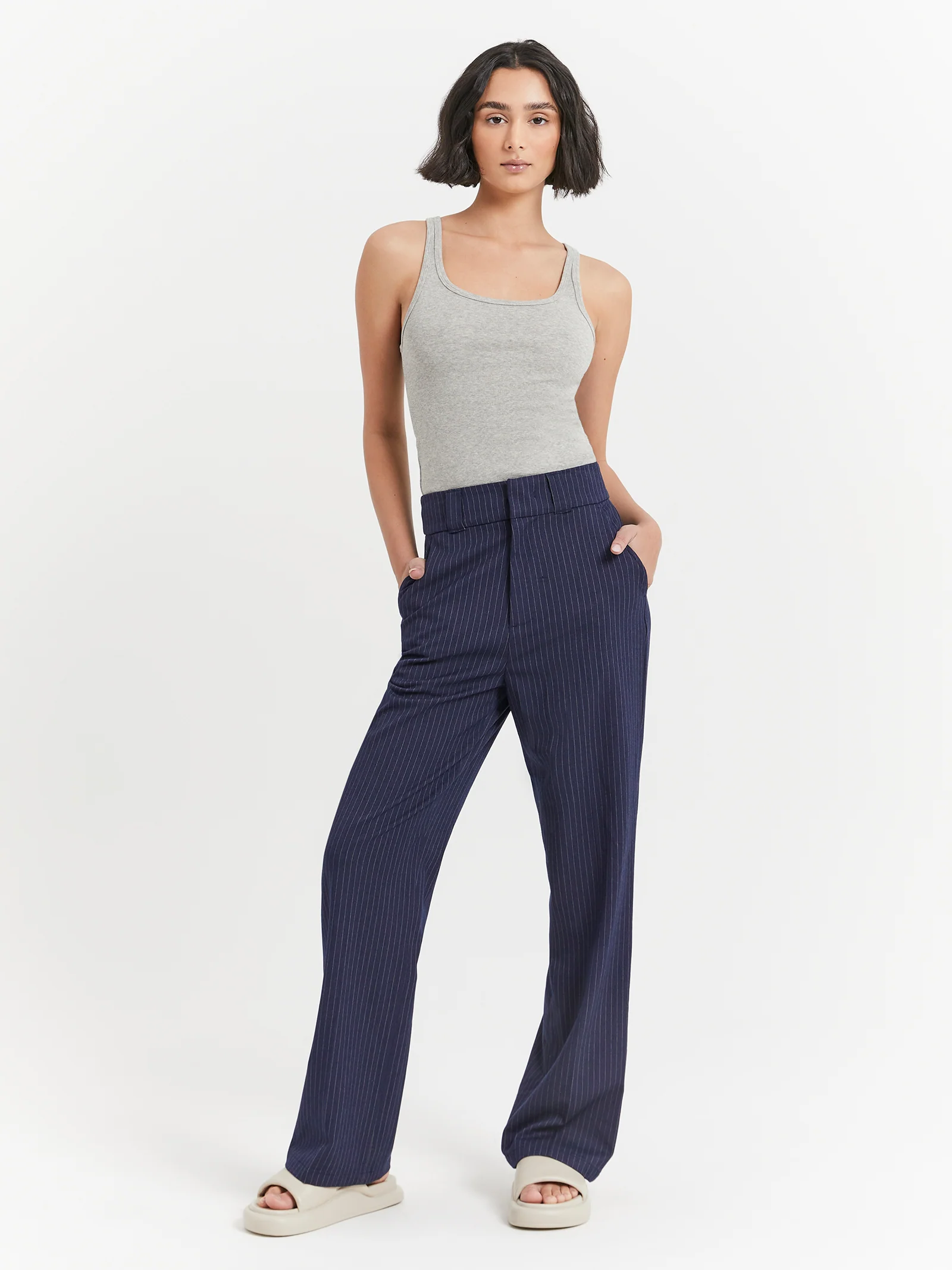 Danny Pinstripe Pants - Image 2