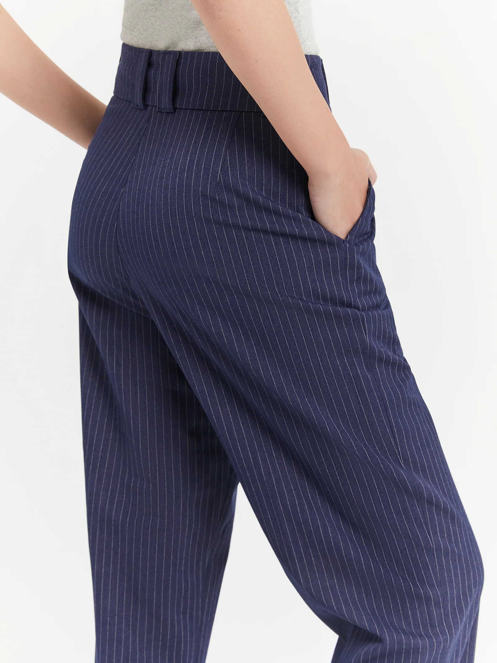 Danny Pinstripe Pants - Image 3