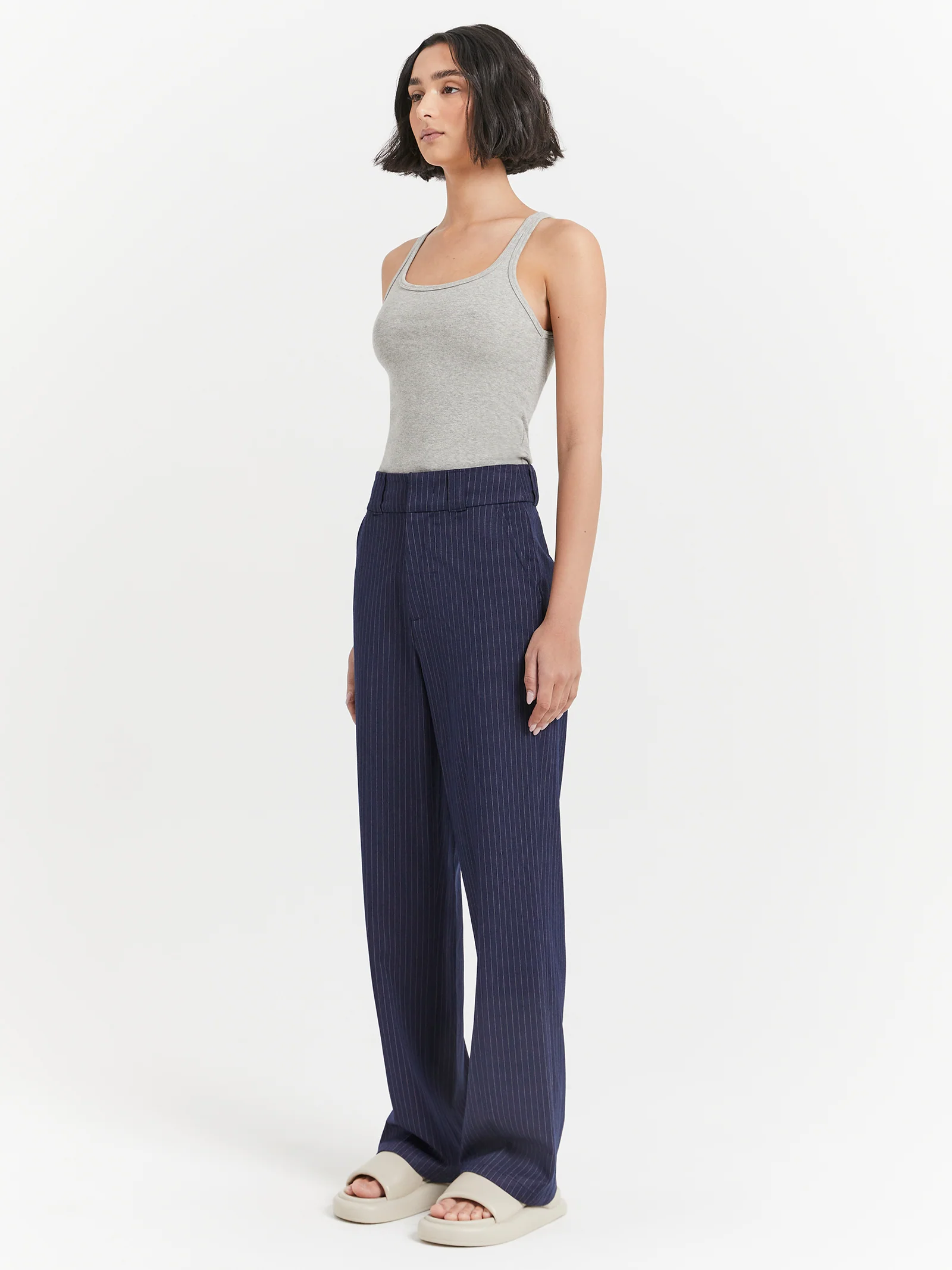Danny Pinstripe Pants - Image 4