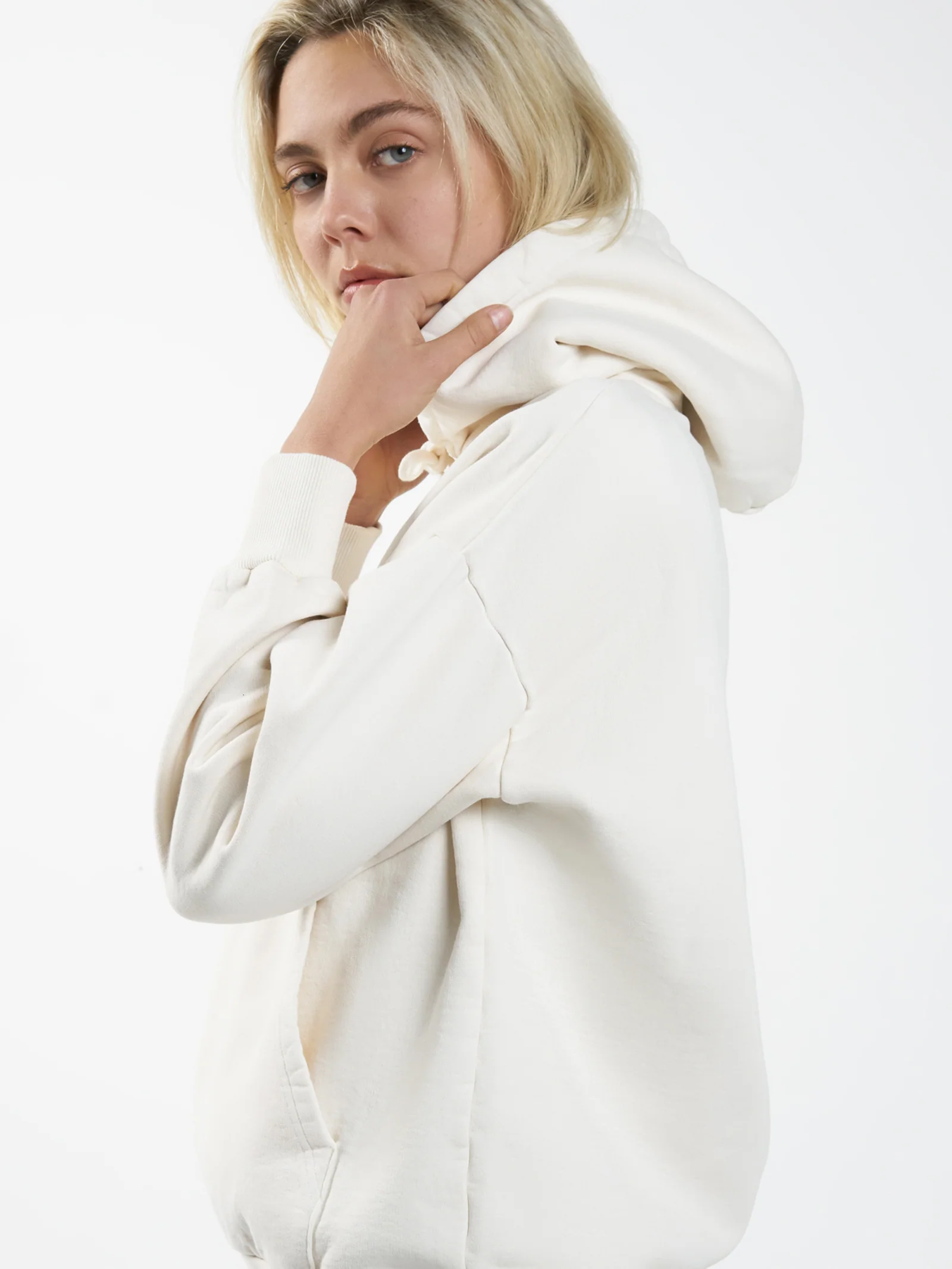 Dark Lily Fleece Hood - Image 3