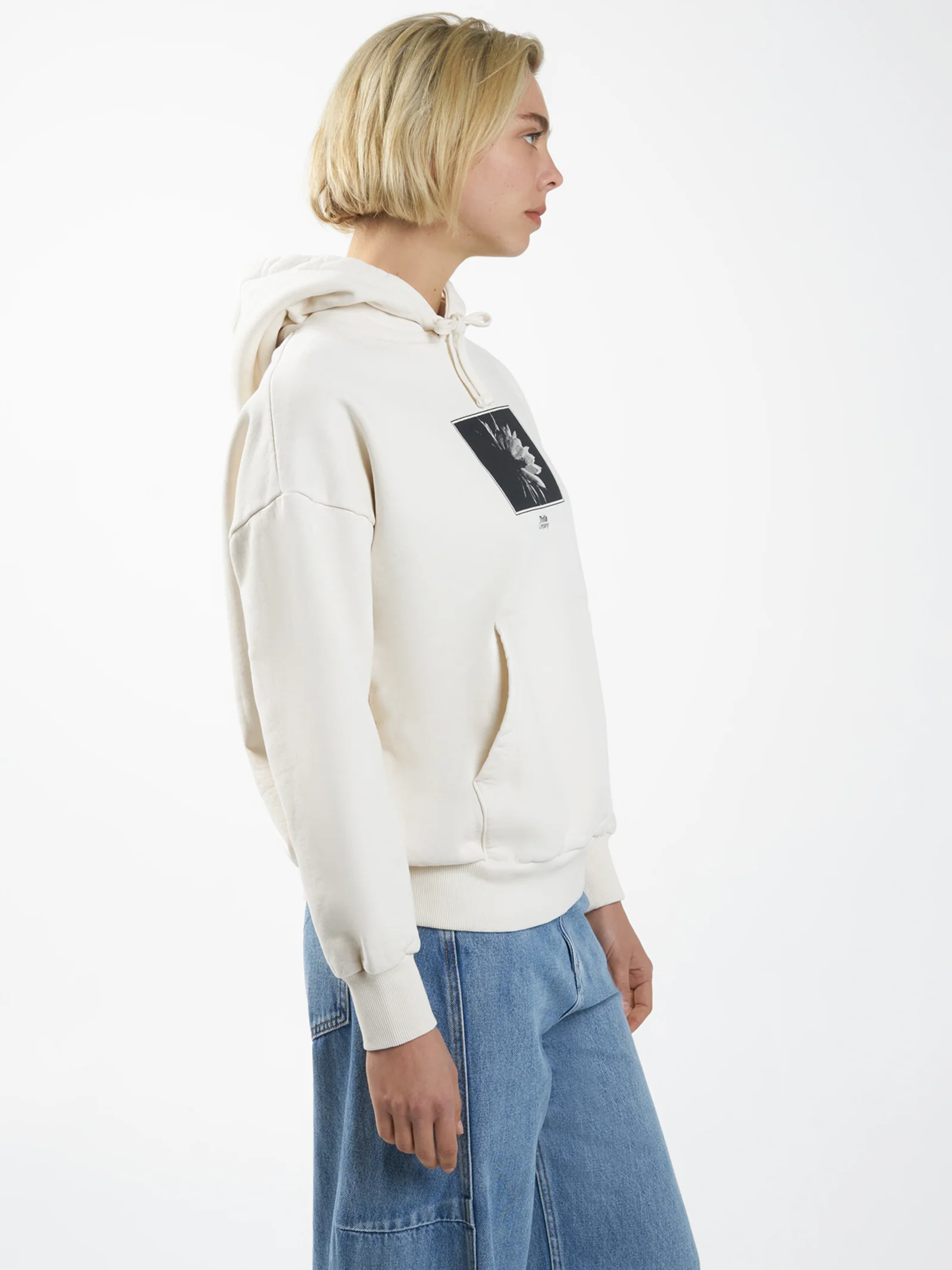 Dark Lily Fleece Hood - Image 6