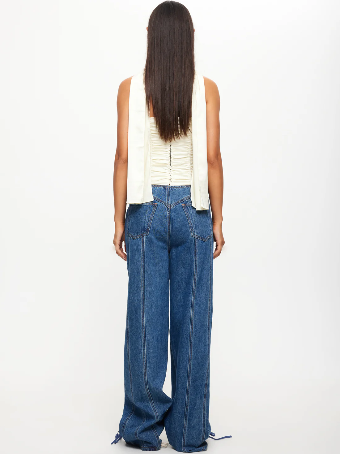 Daydream Tie Up Jeans - Image 3