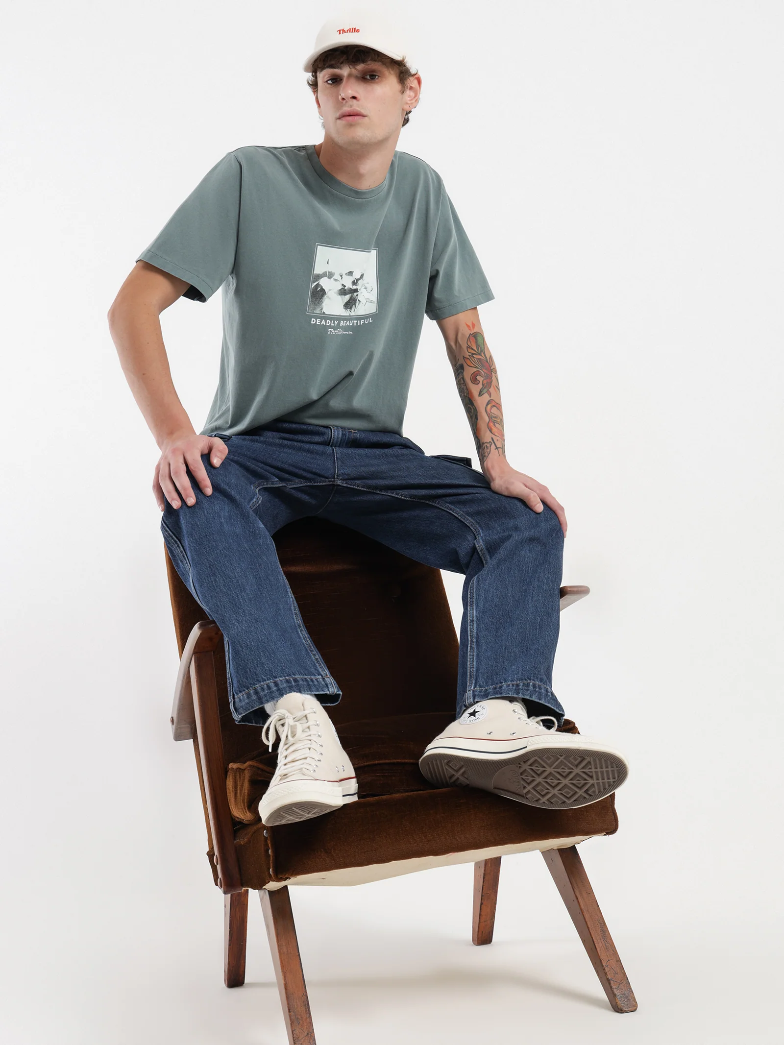 Deadly Beautiful Merch Fit T-Shirt - Image 4
