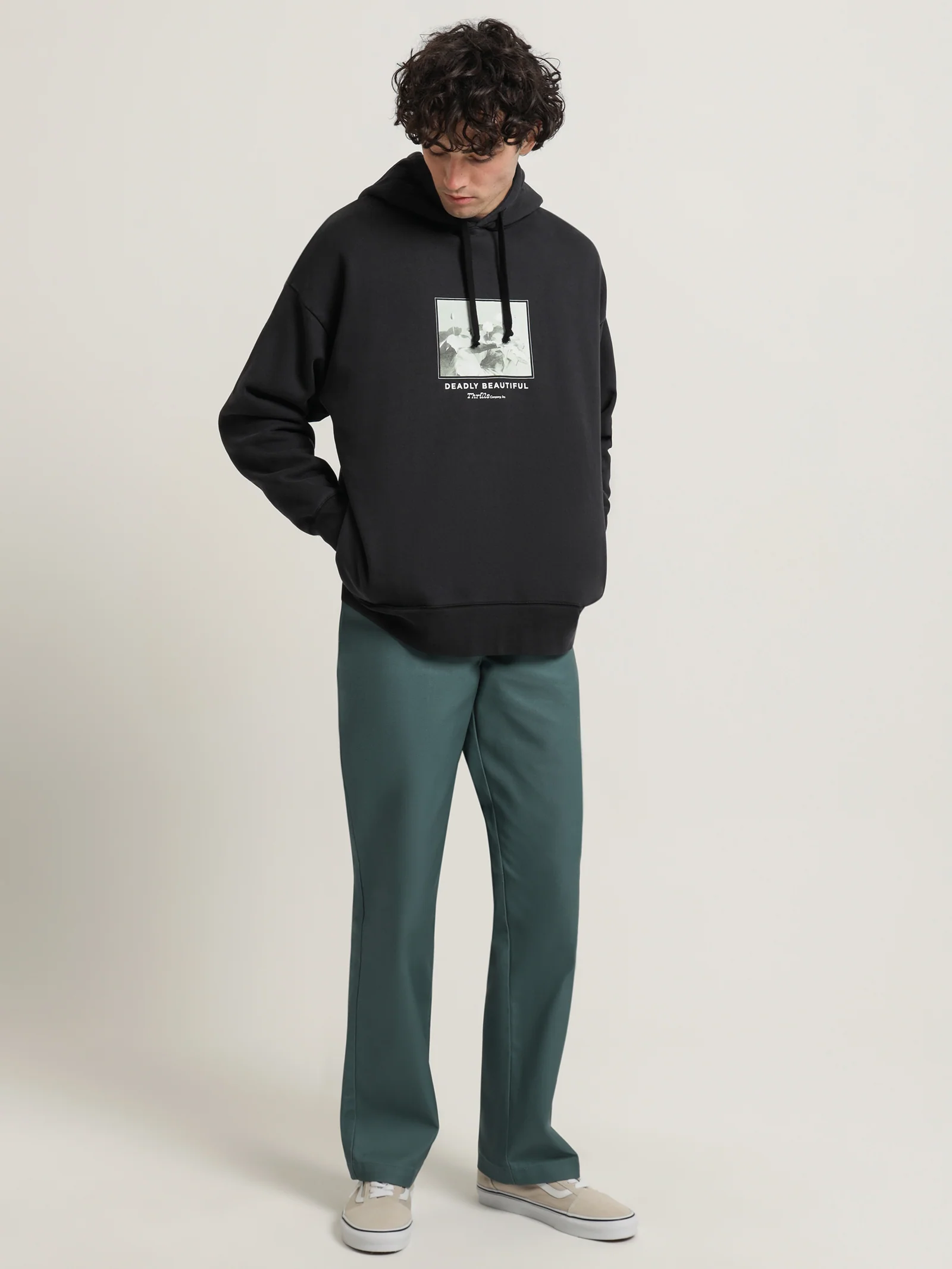 Deadly Beautiful Slouch Hoodie - Image 2