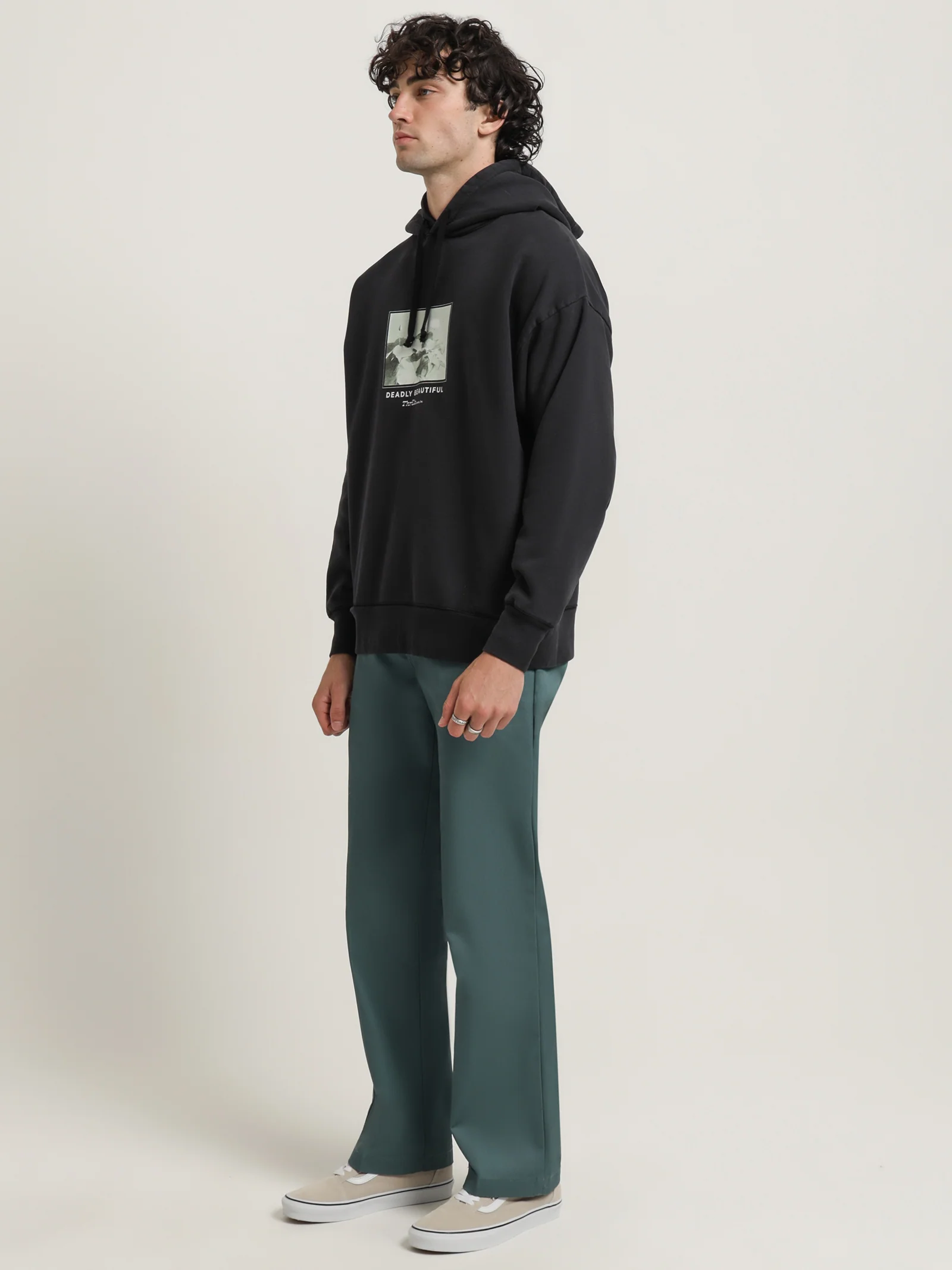 Deadly Beautiful Slouch Hoodie - Image 3