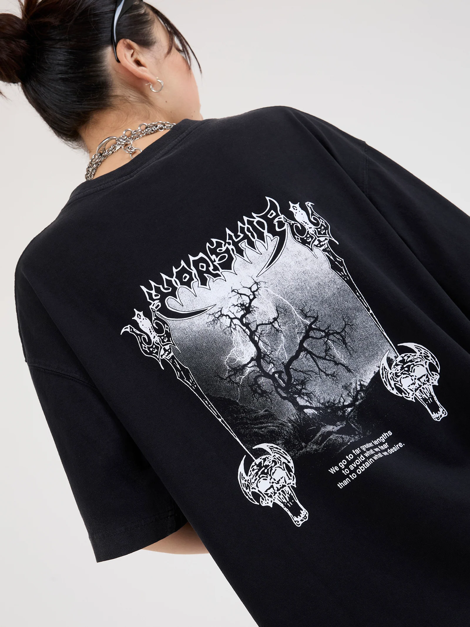 Death Eater Oversized T-Shirt - Image 5
