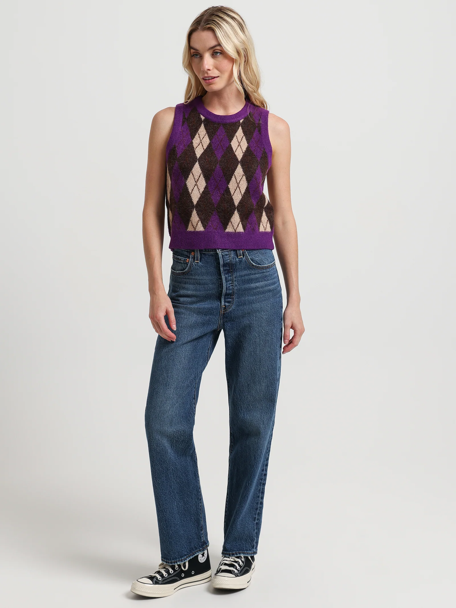 Deja Vu Sweater Vest - Image 2