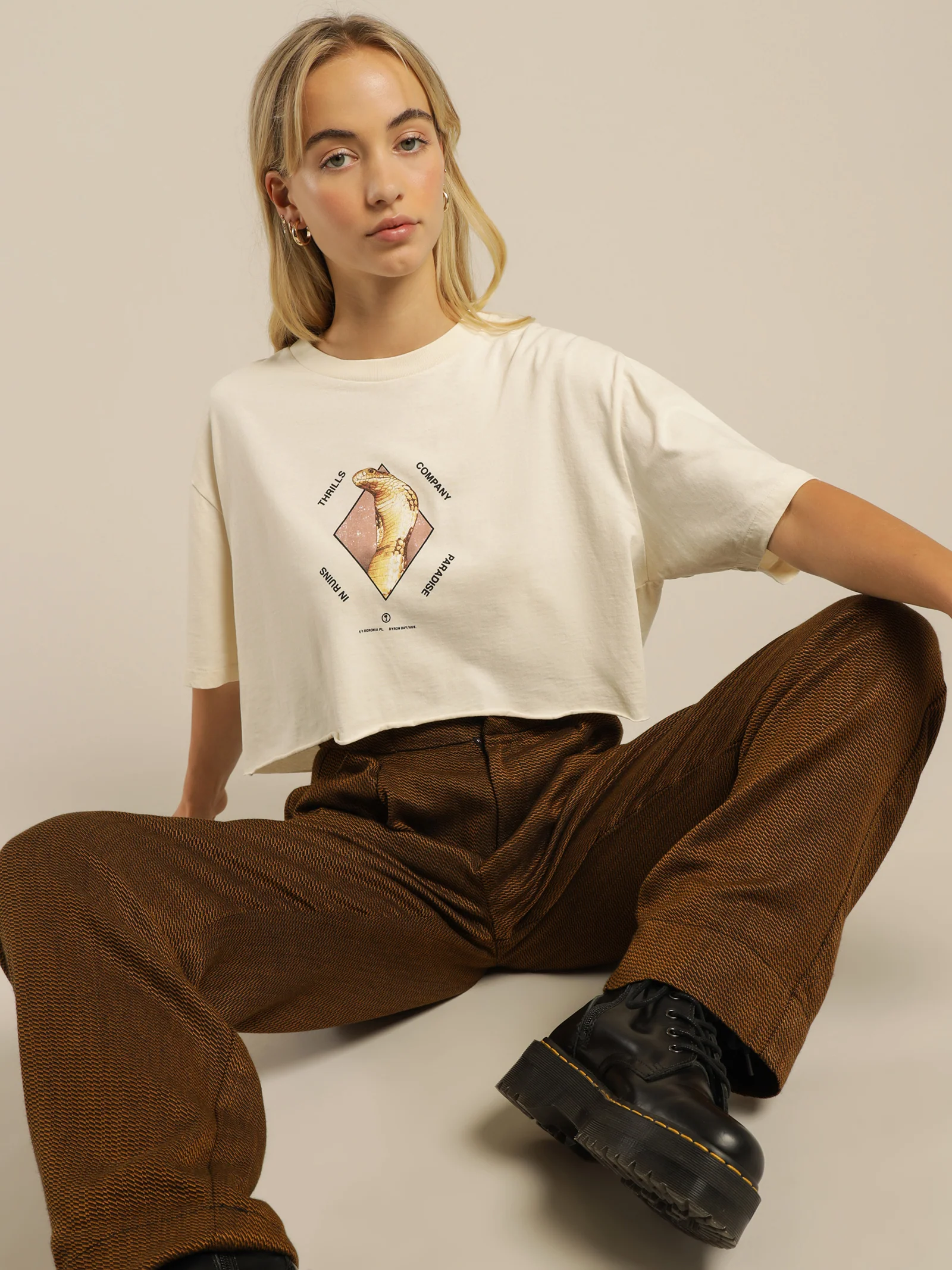 Delirium Merch Super Cropped T-Shirt - Image 2