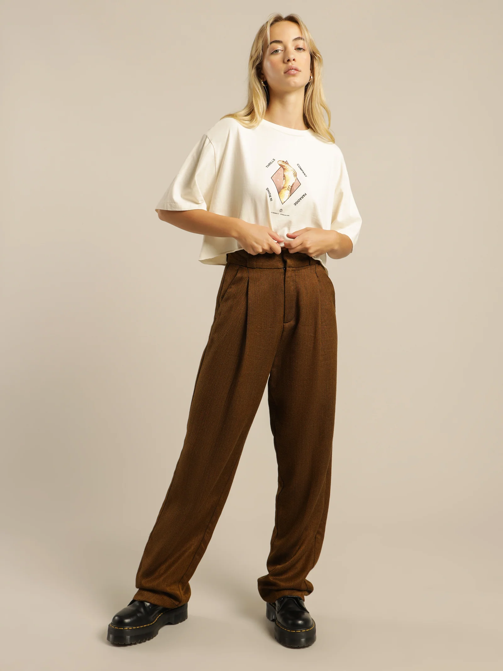 Delirium Merch Super Cropped T-Shirt - Image 4