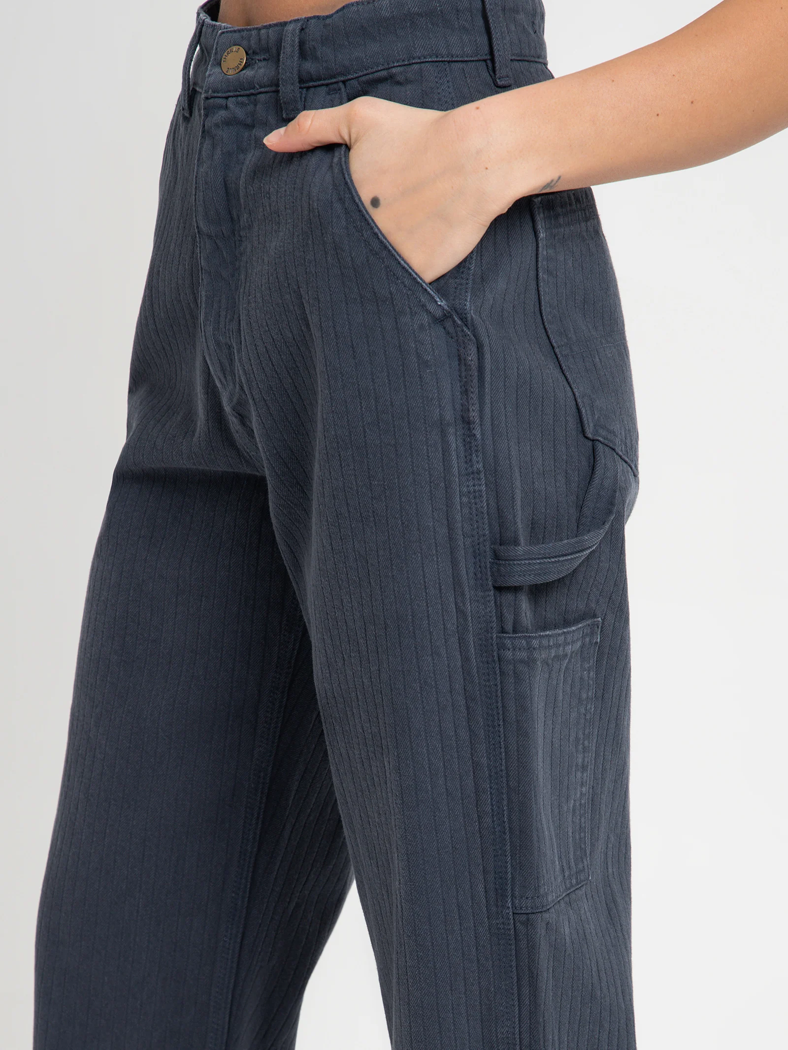 Dell Stripe Carpenter Pants - Image 4