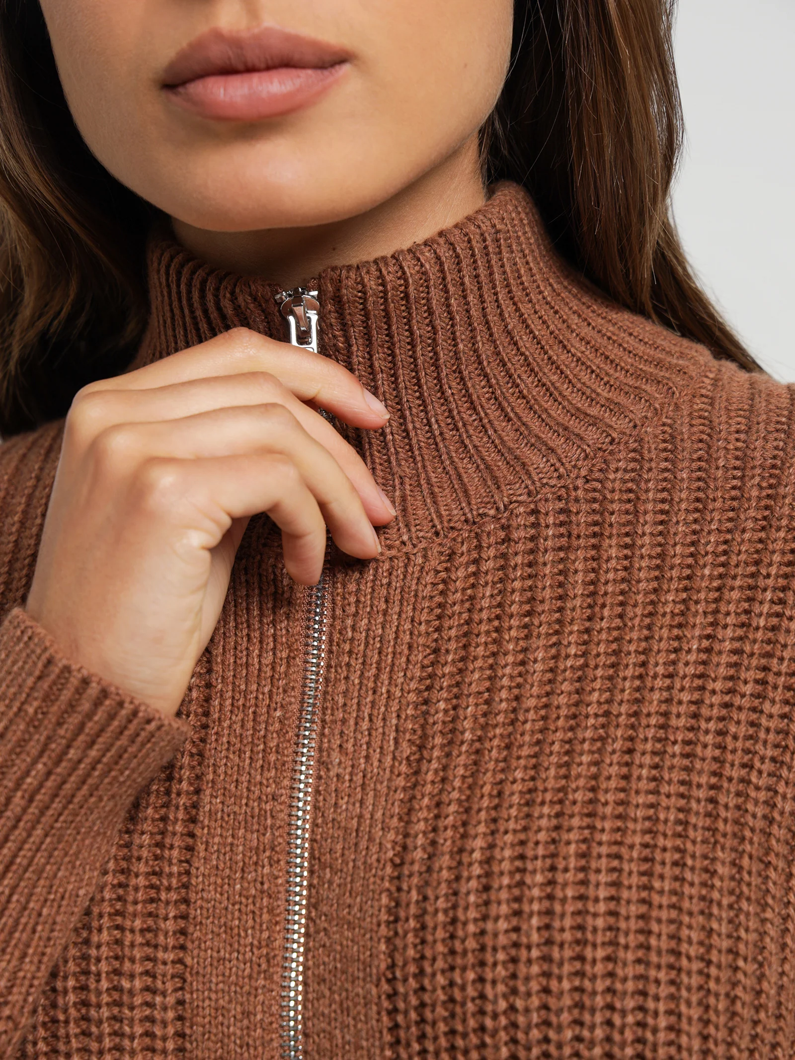 Delmar Zip Front Knit - Image 3