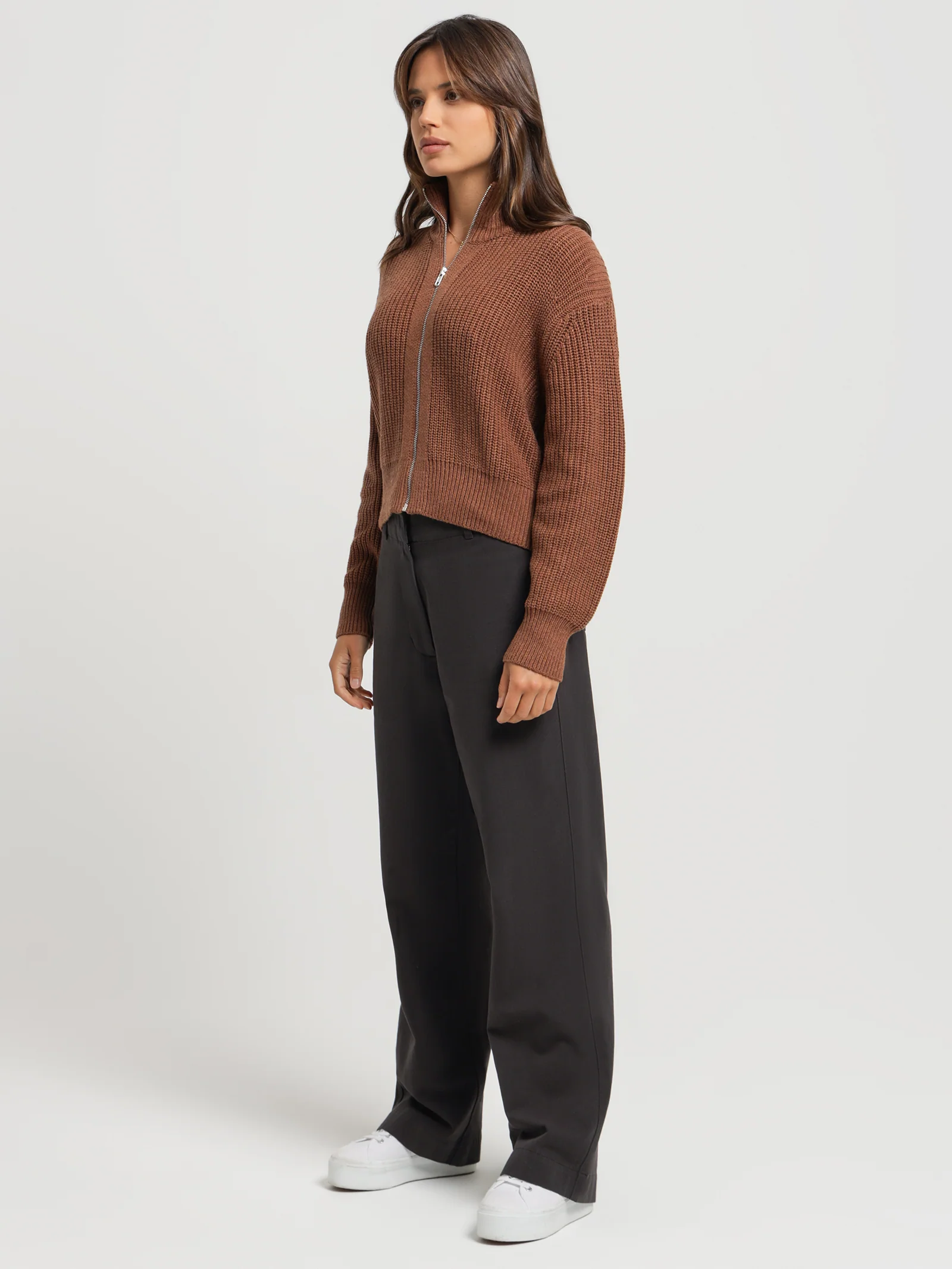 Delmar Zip Front Knit - Image 4