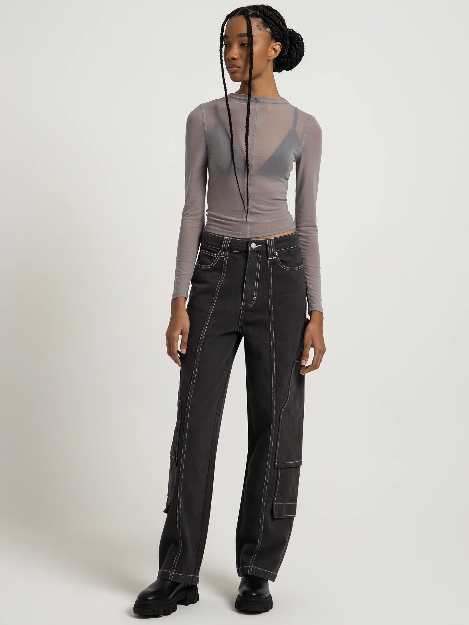 Delta Mid Rise Cargo Pants - Image 2