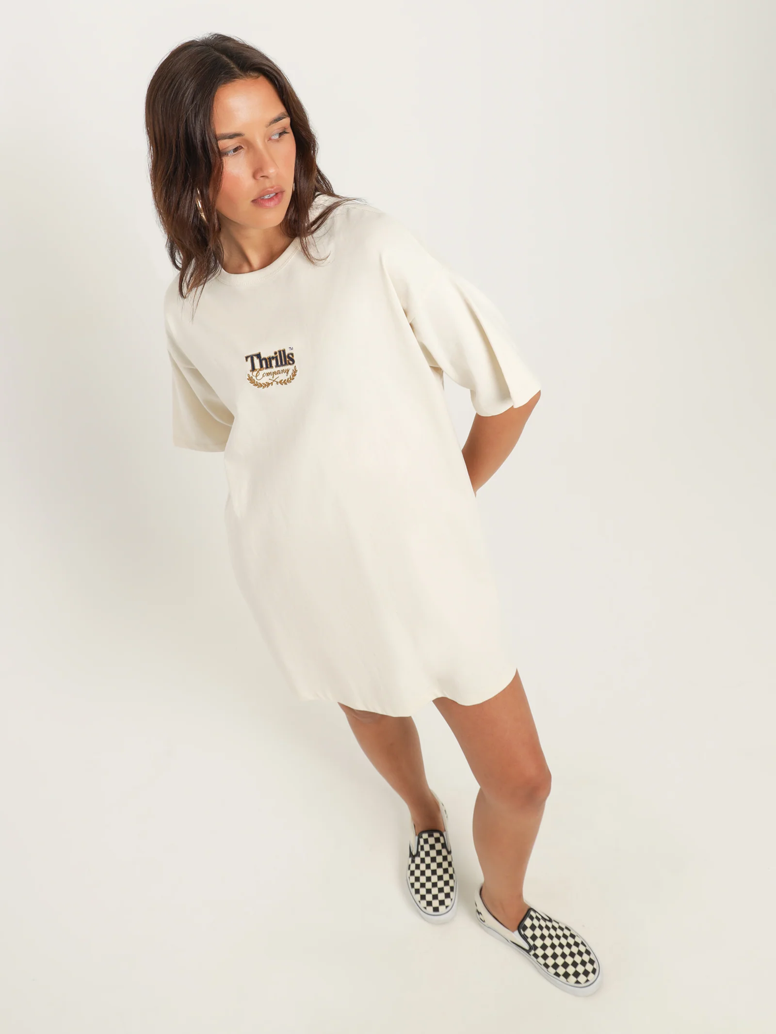 Deluxe Box Fit T-Shirt Dress - Image 4