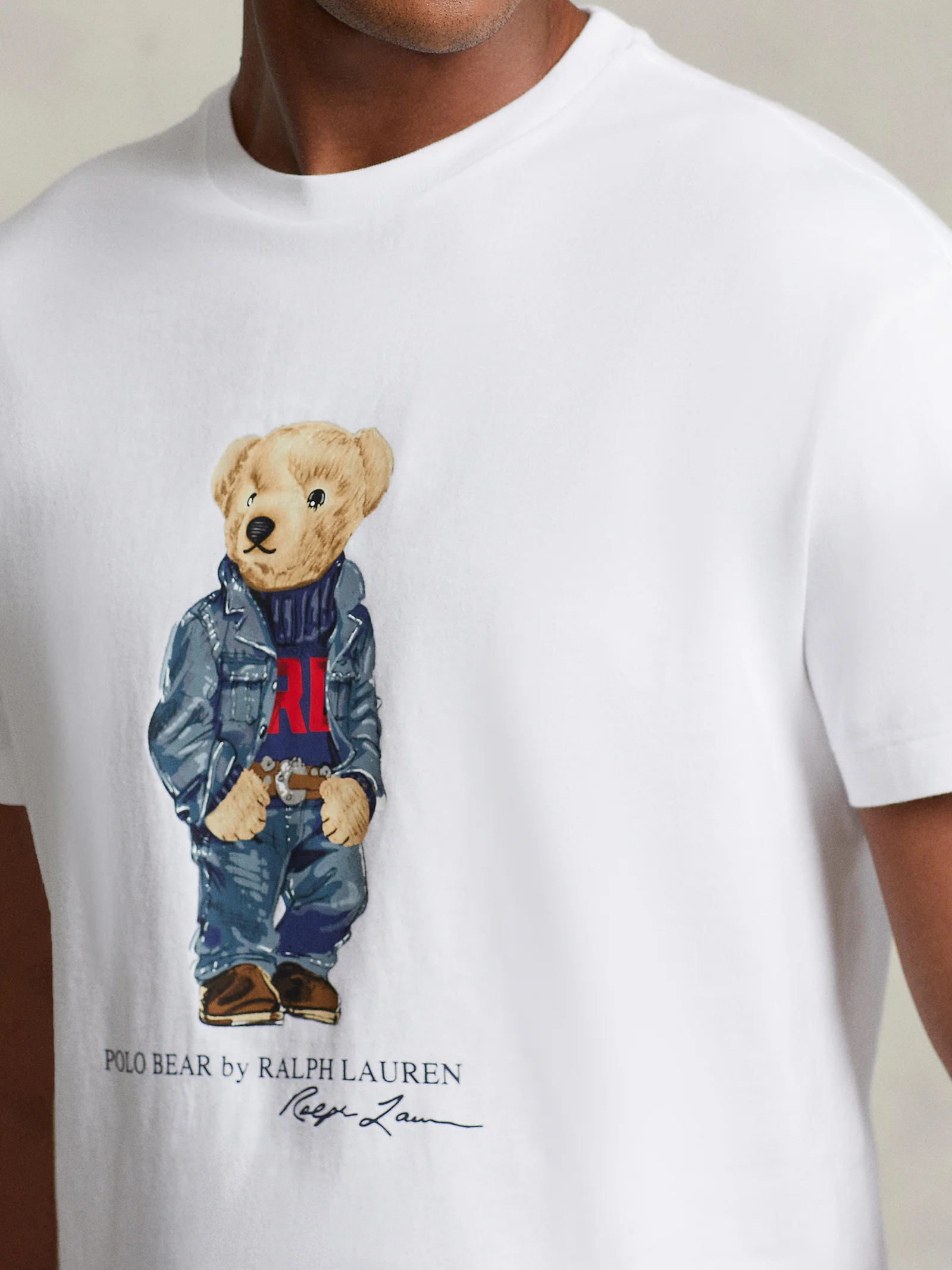 Denim Bear T-Shirt - Image 2