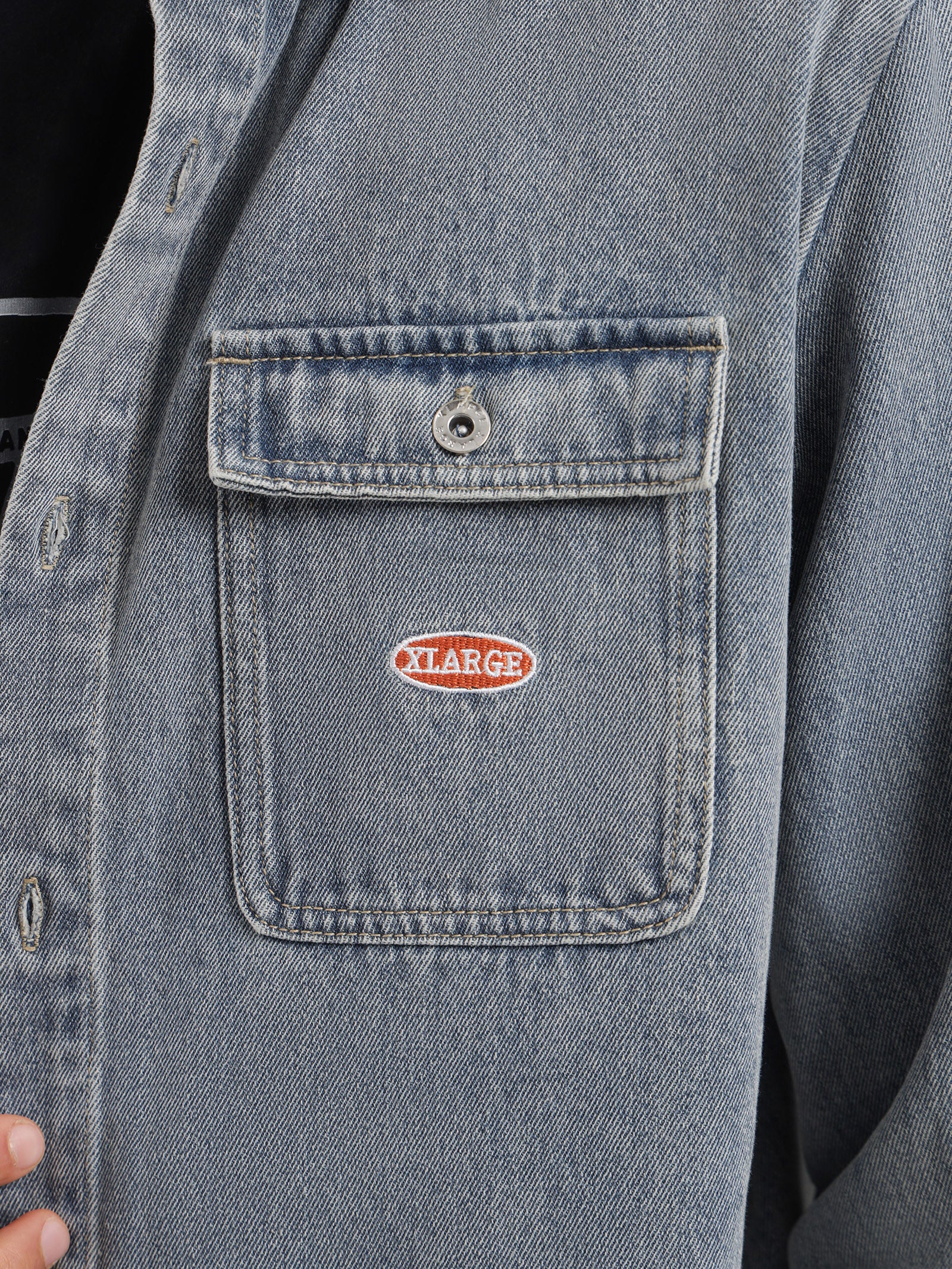 Denim LS Work Shirt - Image 5