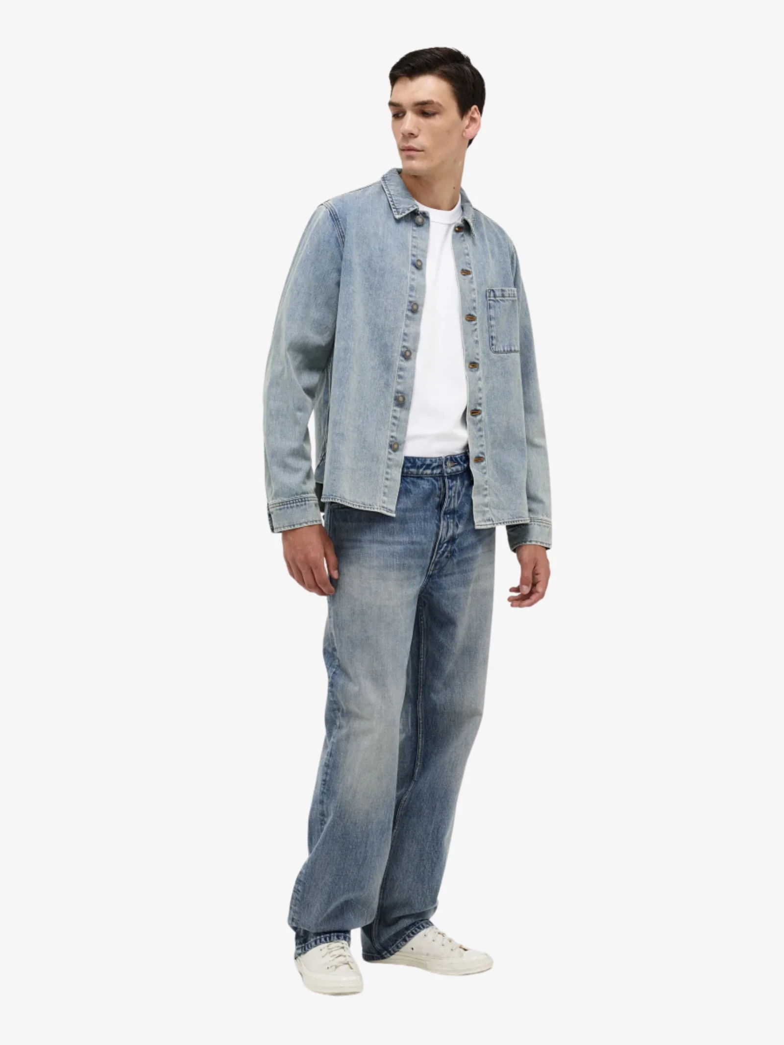 Denim Over Shirt - Image 2
